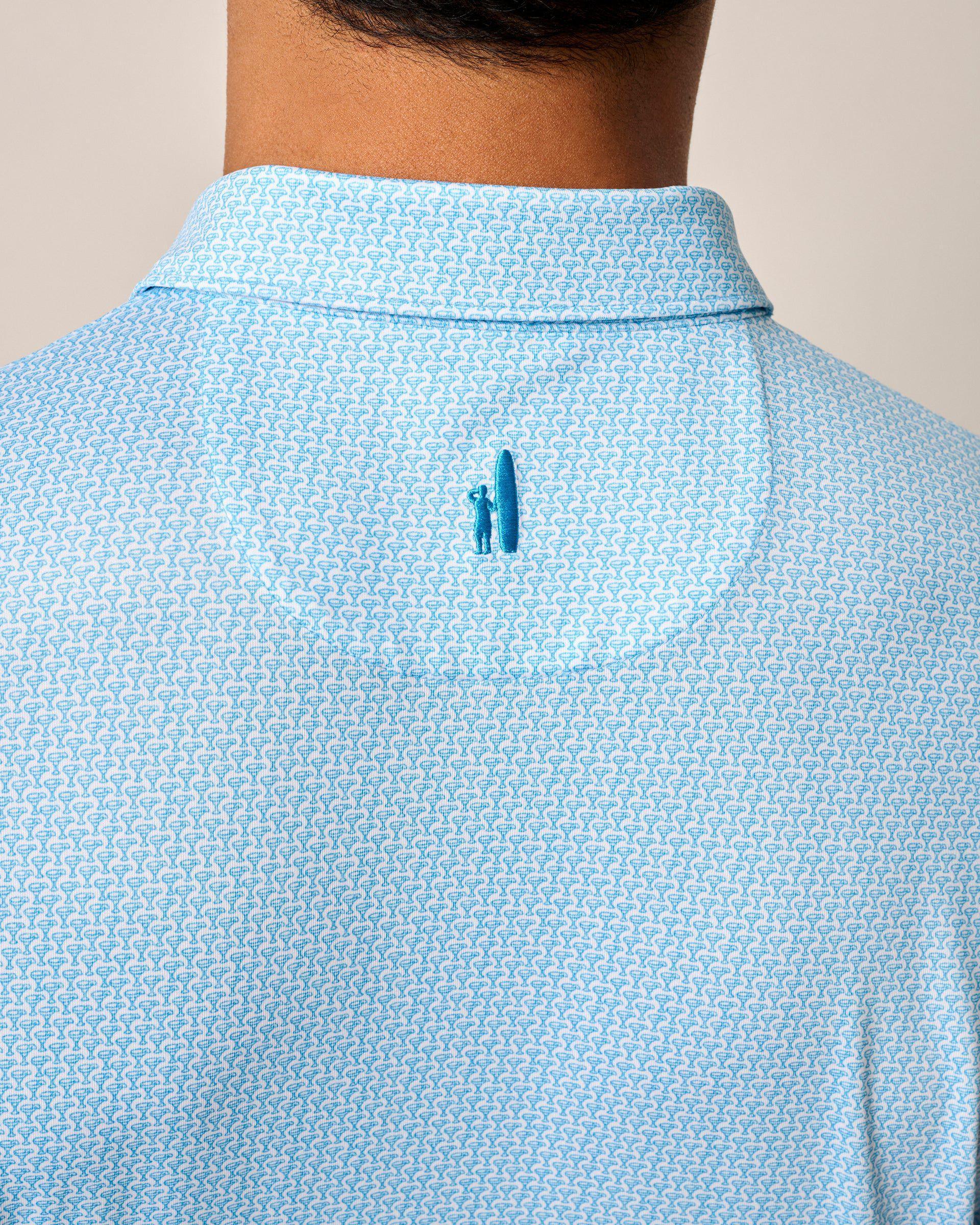 johnnie-O Performance Jersey Polo - Island Times Product Image