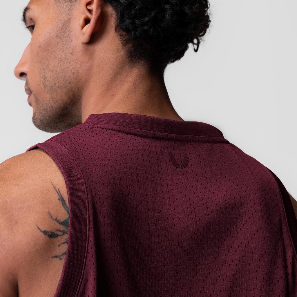 0990. Ion-Mesh Basketball Jersey - Crimson Product Image