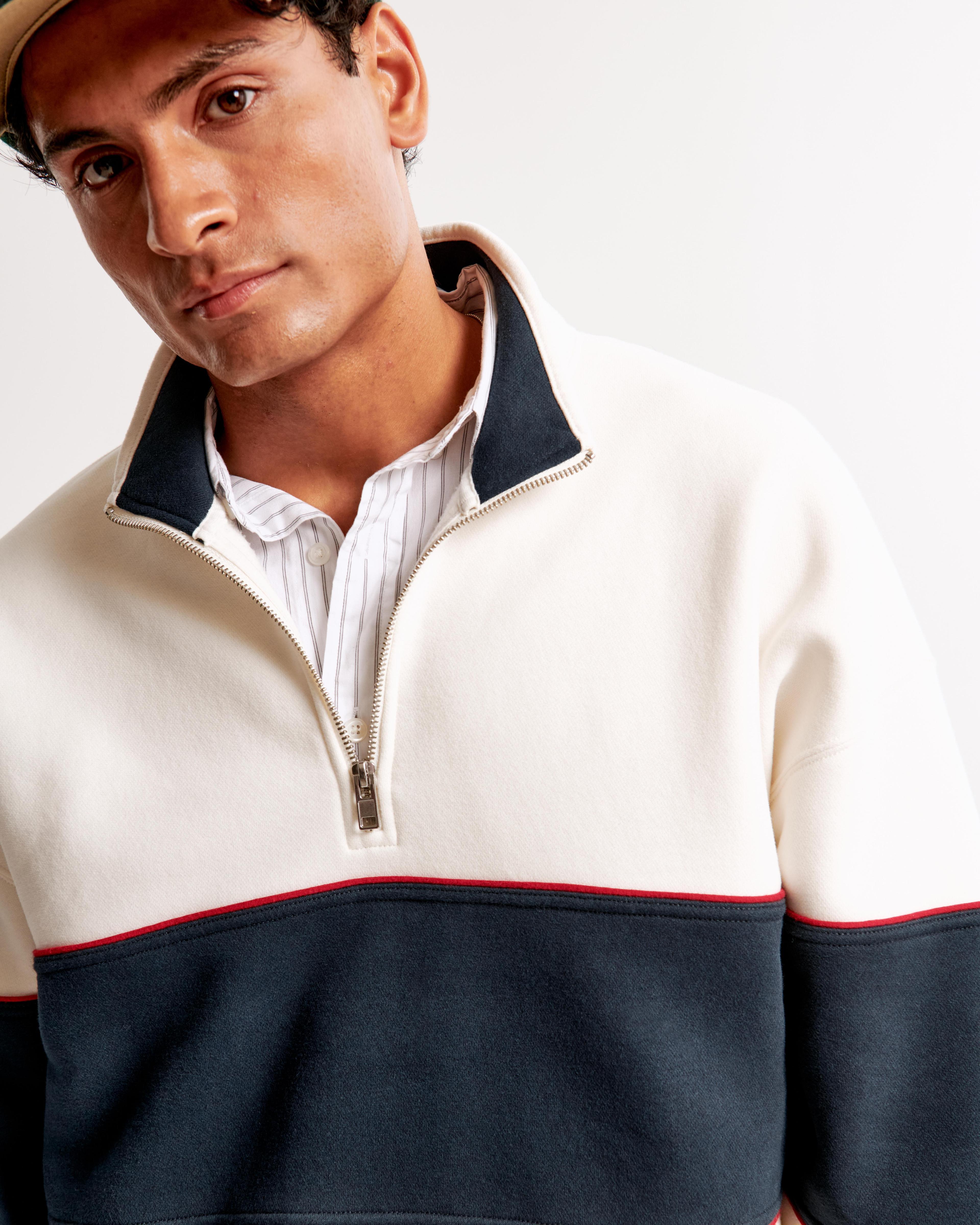 Essential Half-Zip Sweatshirt Product Image