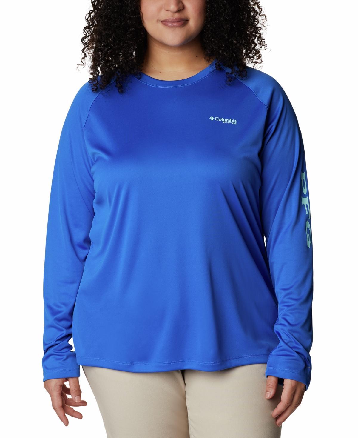 Columbia Women's PFG Tidal Tee II Long Sleeve Shirt - Plus Size- Product Image