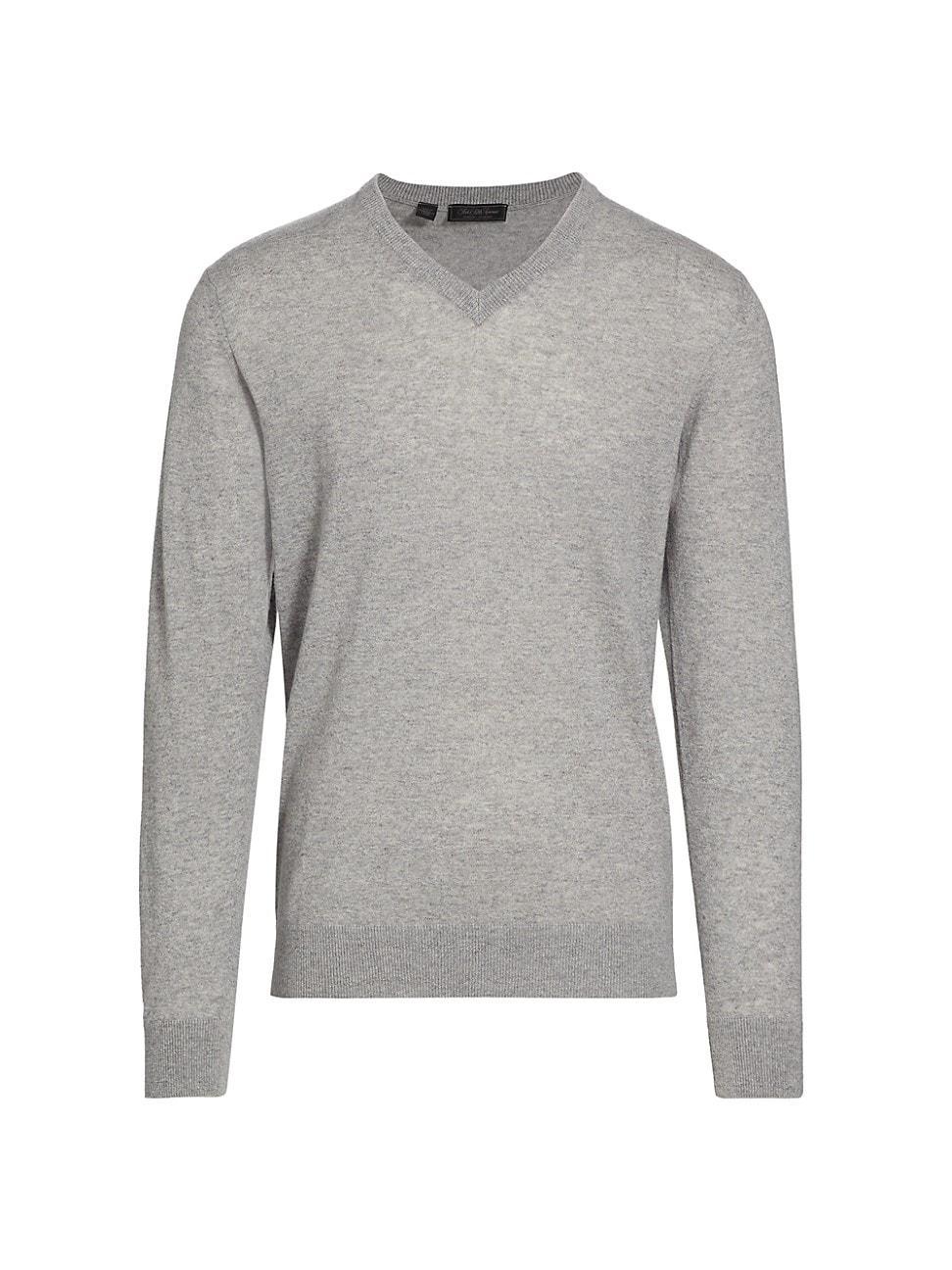 Mens COLLECTION Cashmere V-Neck Sweater Product Image