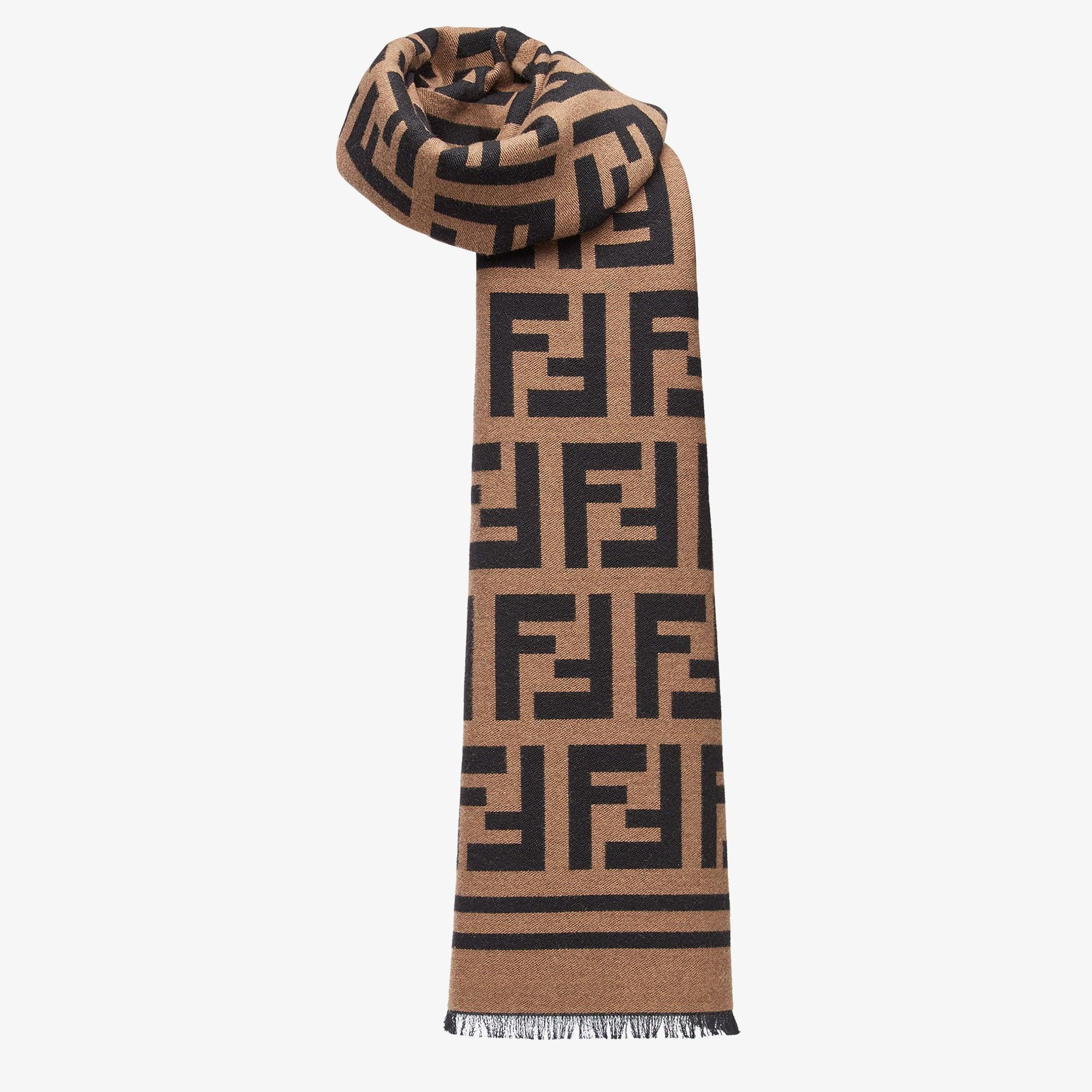 ScarfBeige wool and silk scarf Product Image