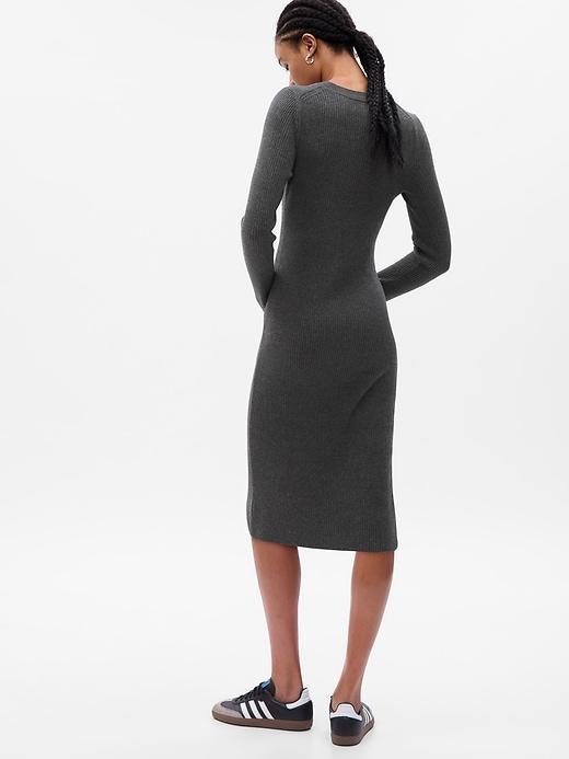 CashSoft Midi Sweater Dress Product Image