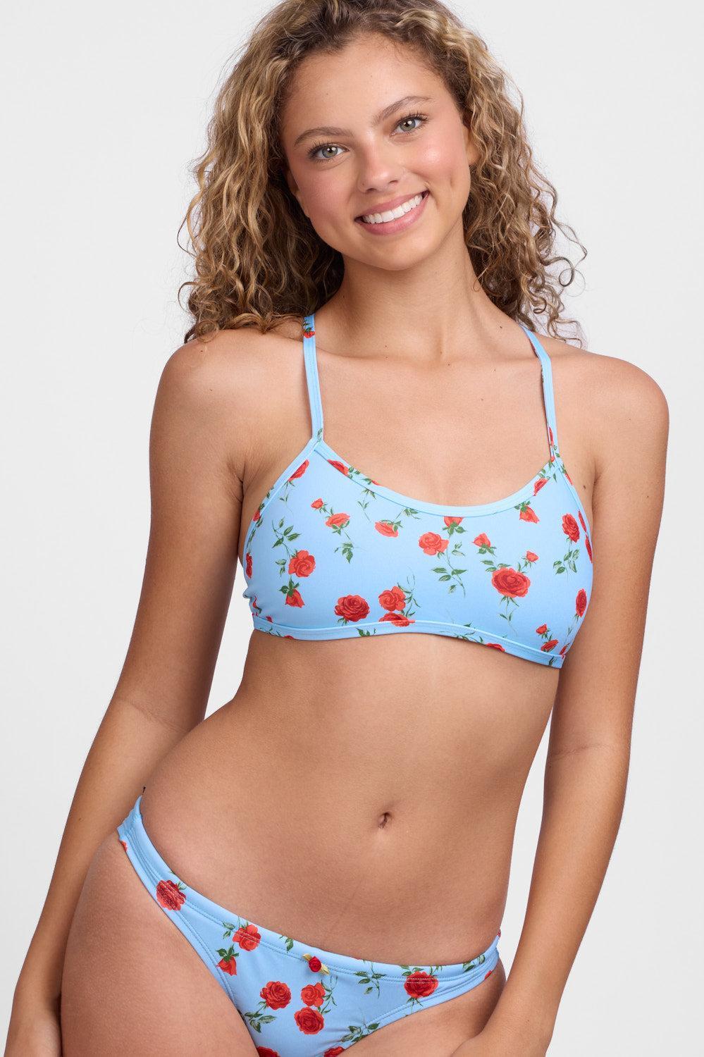 Jocelyn Bikini Top - Sour Grape Contrast Female Product Image