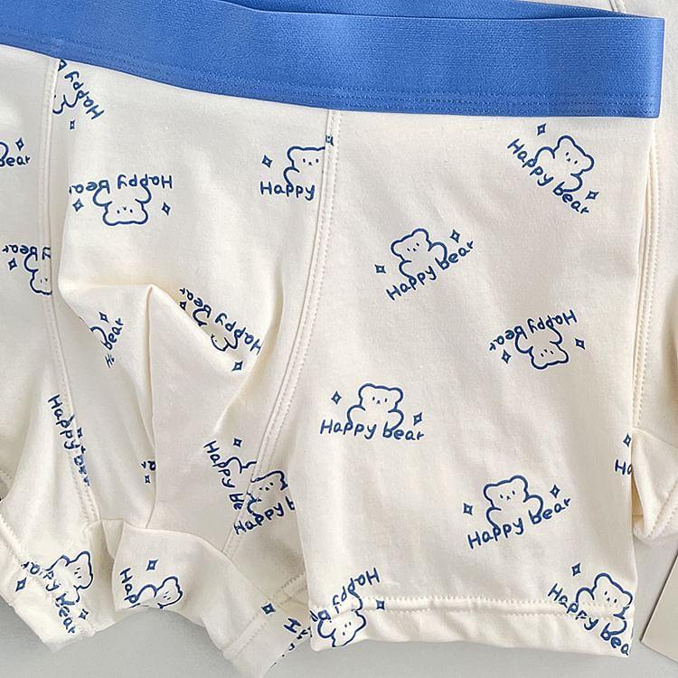 Cartoon Print Boxer Briefs / Set Product Image