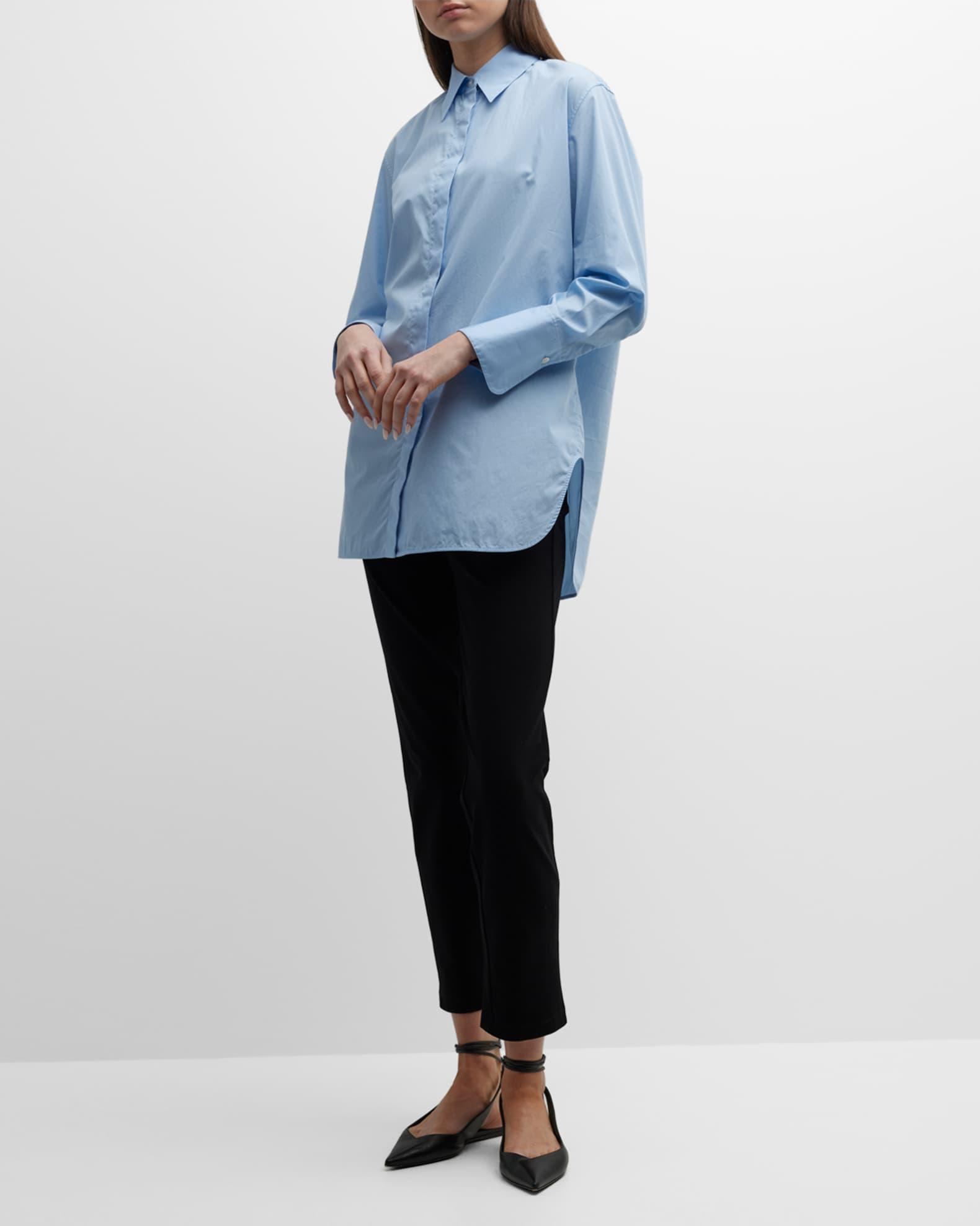 Washable Stretch Crepe Slim Ankle Pants Product Image