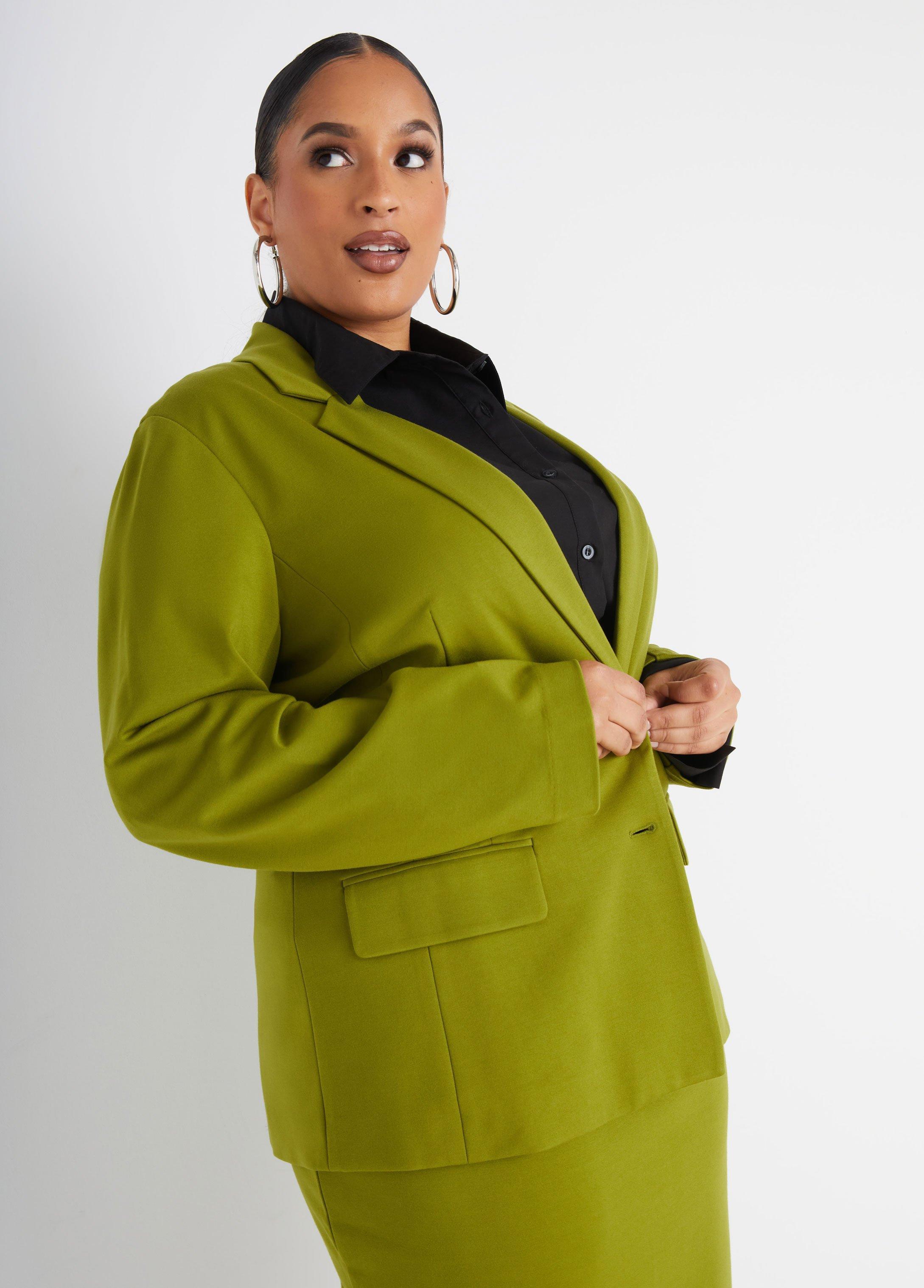 Pocketed Ponte Blazer Product Image