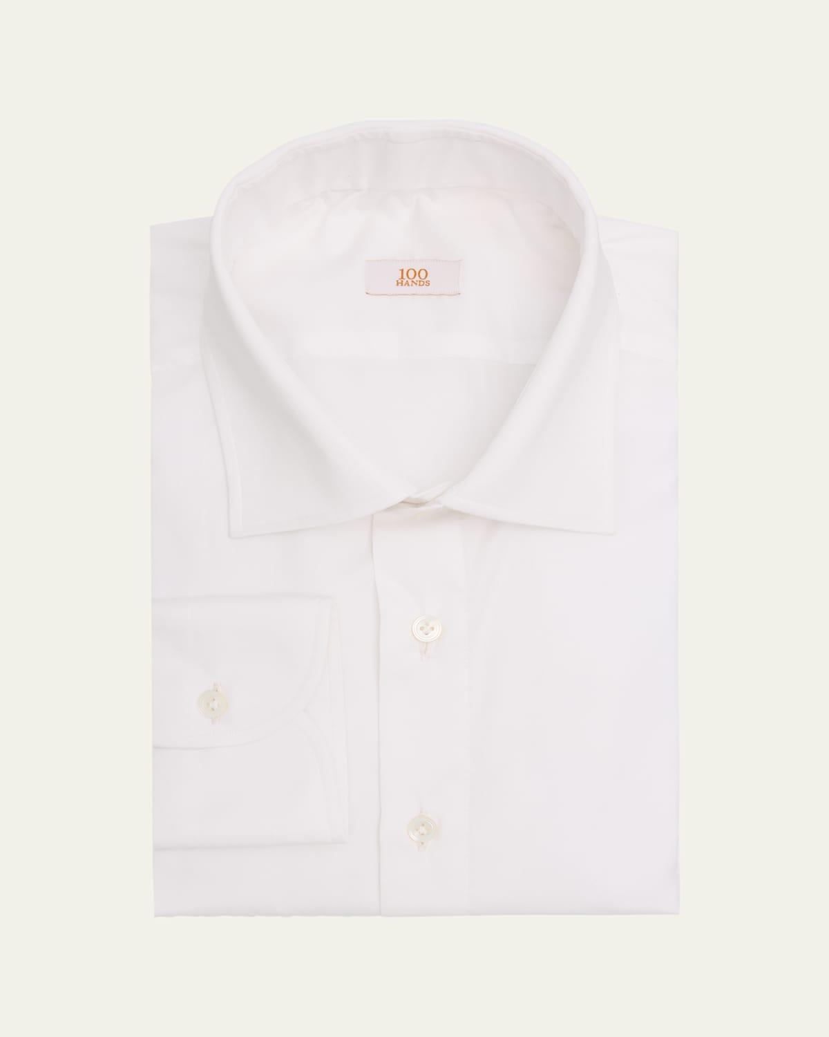 Mens Cotton Twill Dress Shirt Product Image