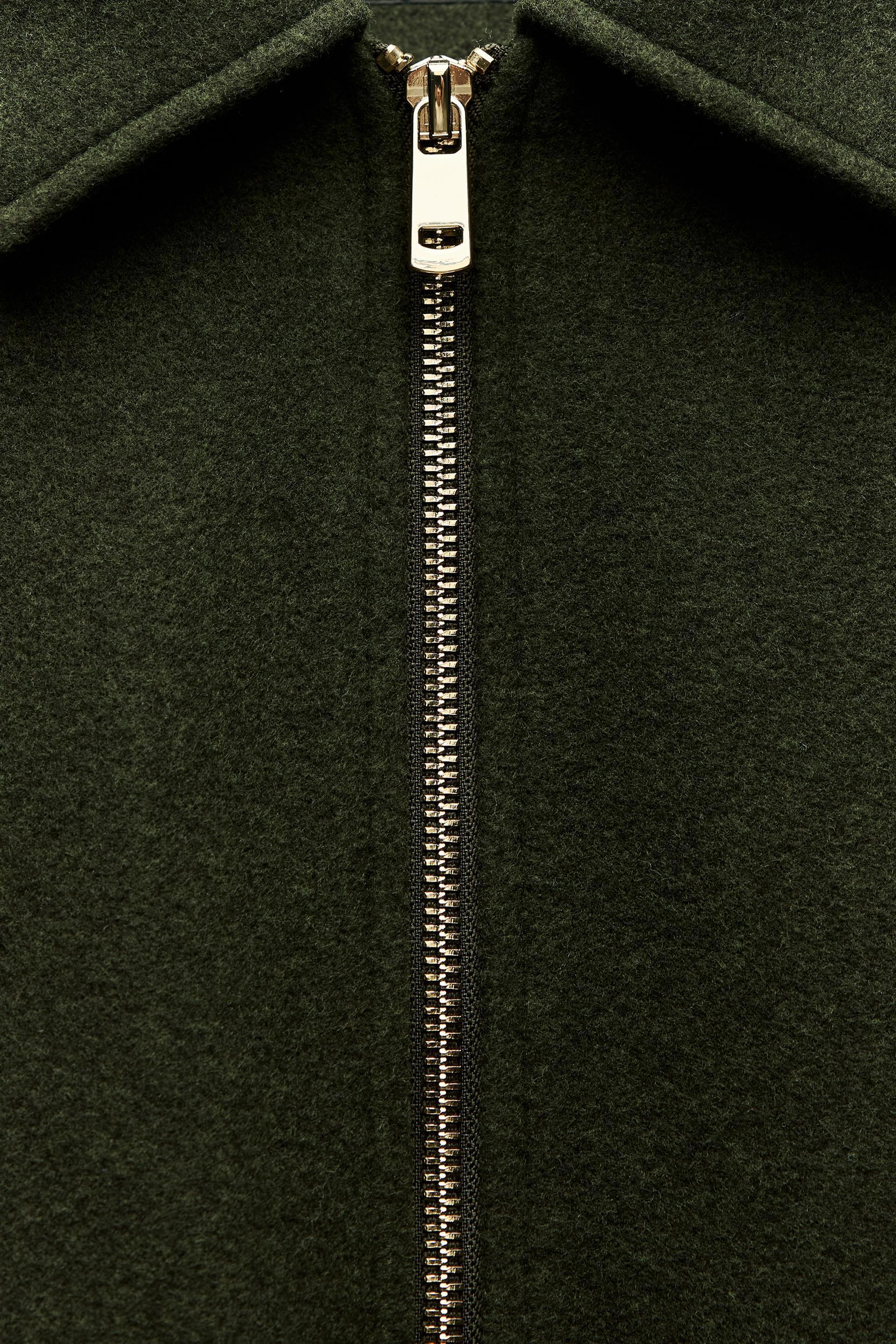 SOFT ZIPPERED JACKET Product Image