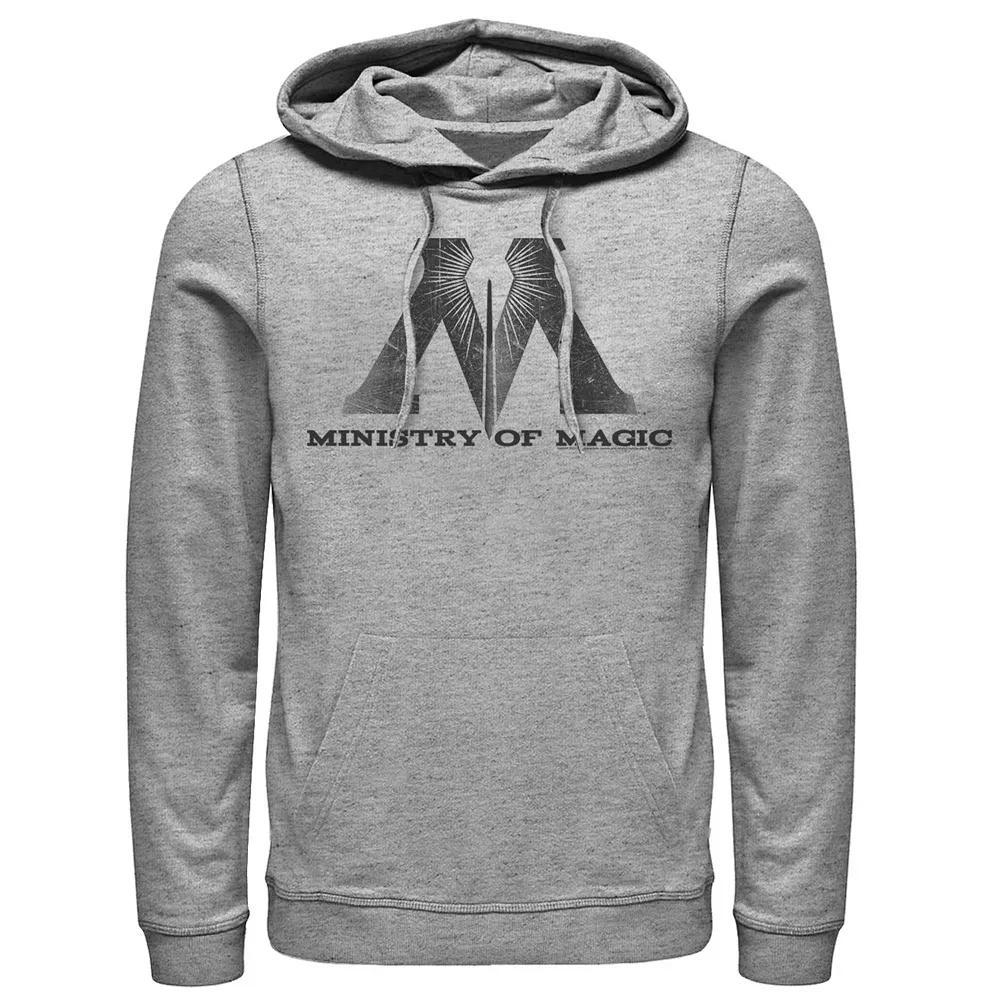Men's Harry Potter Ministry Of Magic Logo Graphic Pullover Hoodie,  Product Image