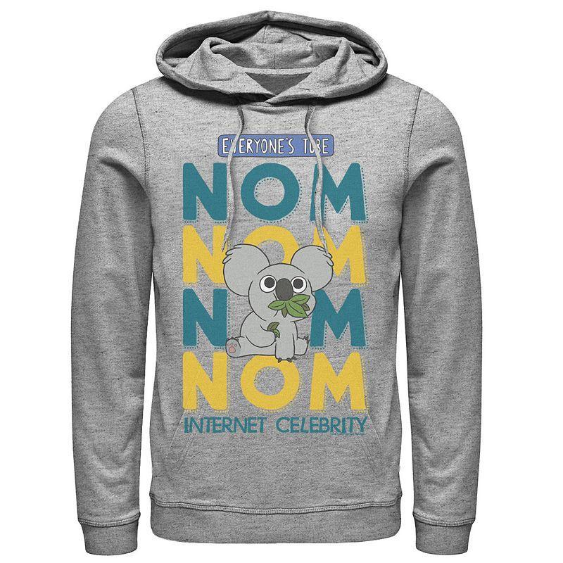 Mens Cartoon Network We Bare Bears Squad Being Cool Forest Hoodie Athletic Grey Product Image