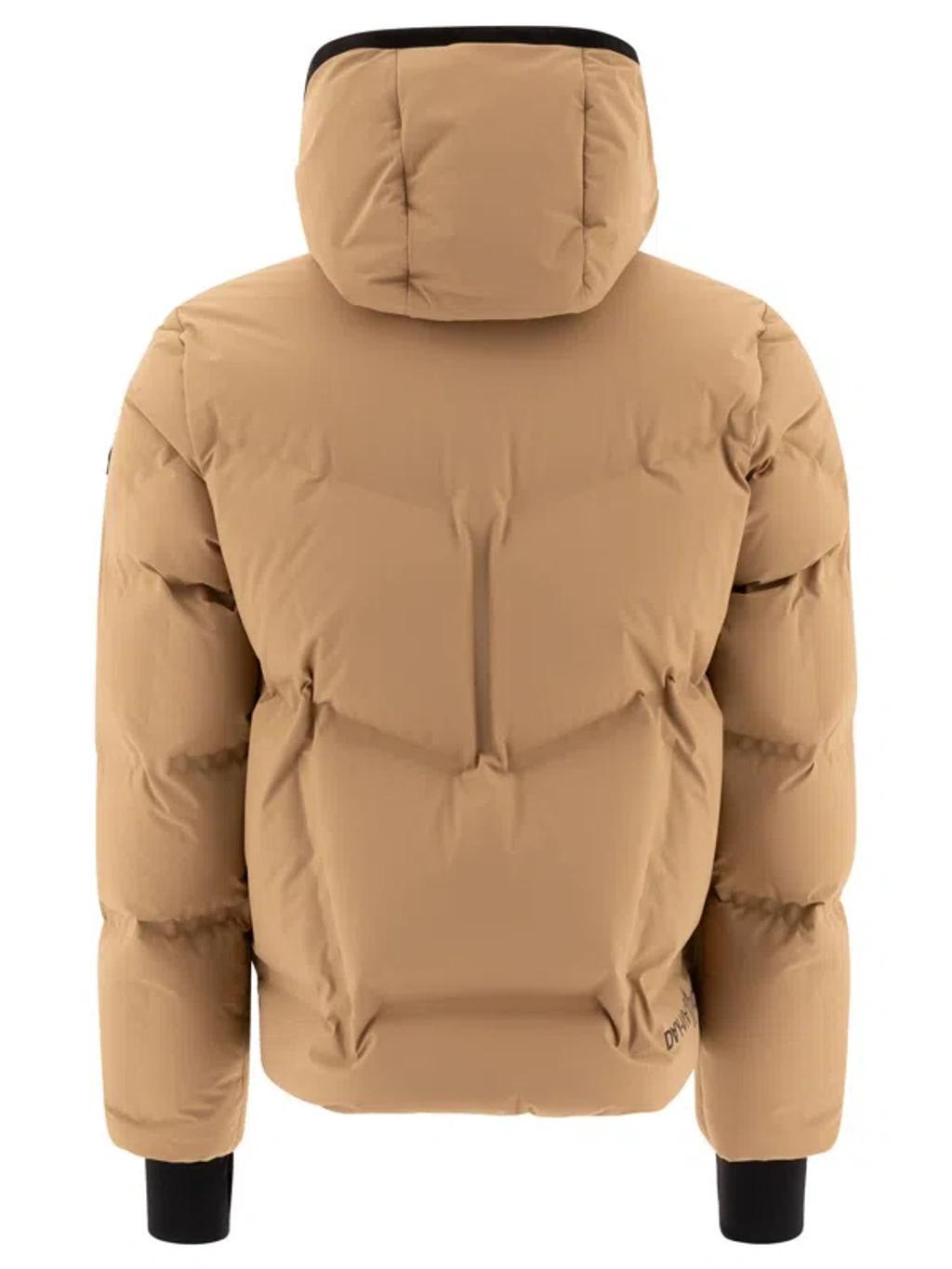 MONCLER Arcesaz Jackets Beige Product Image