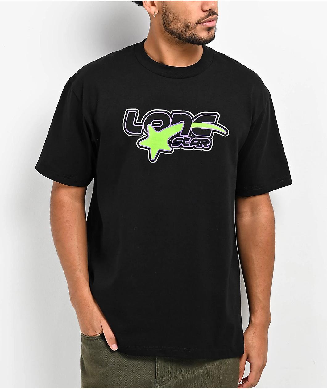 Lonestar by That Mexican OT Mask Black T-Shirt Product Image