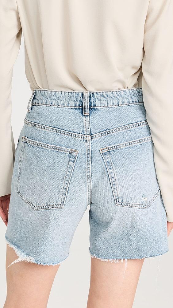 Reformation Raye Mid Rise Baggy Shorts | Shopbop Product Image