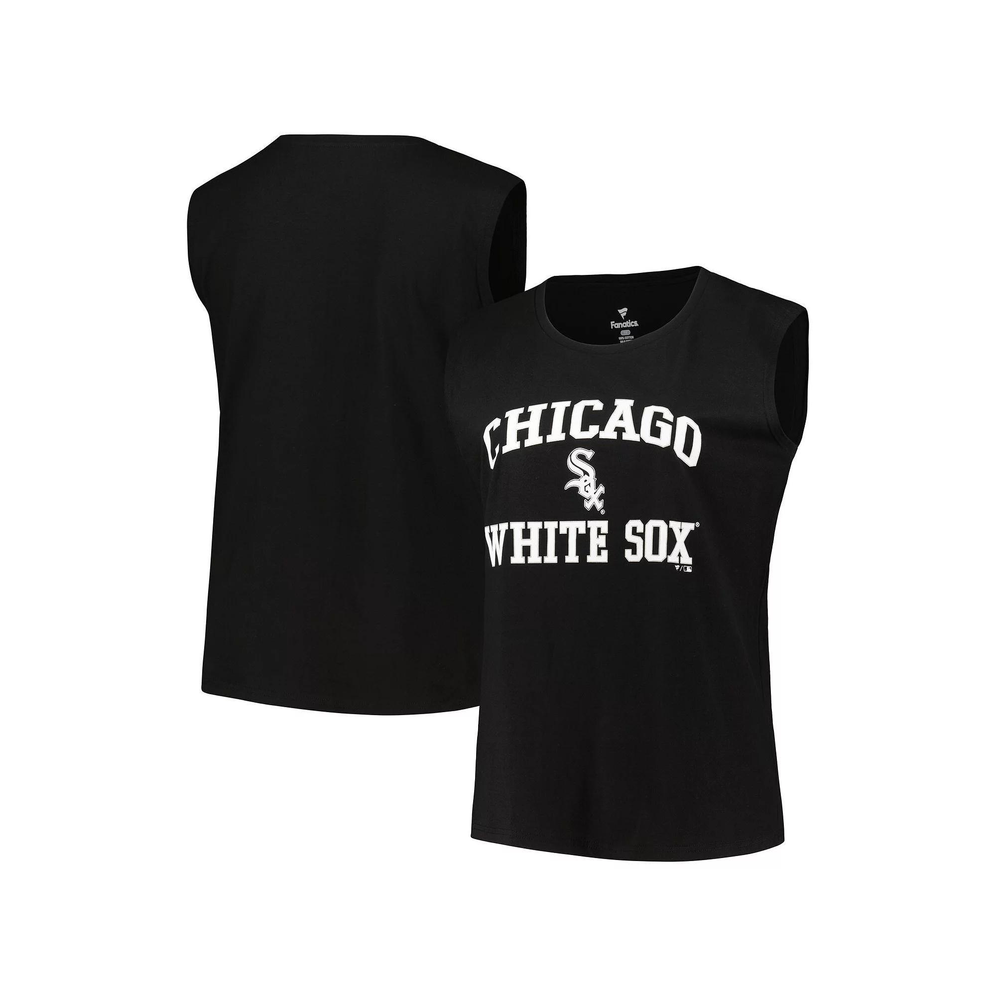 Women's Profile Black Chicago White Sox Plus Size Tank Top, Size: 3XL Product Image