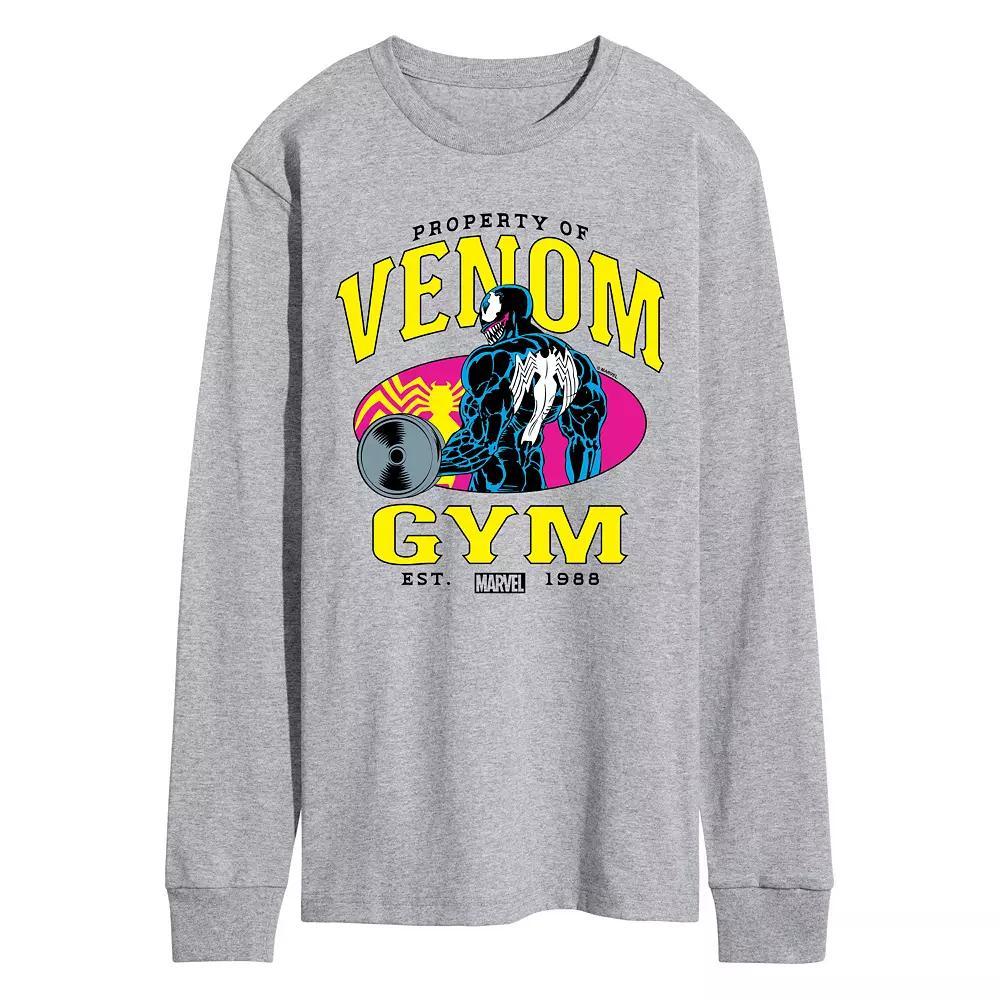 Men's Marvel Venom Property Of Venom Gym Est. 1988 Long Sleeve Graphic Tee,  Product Image