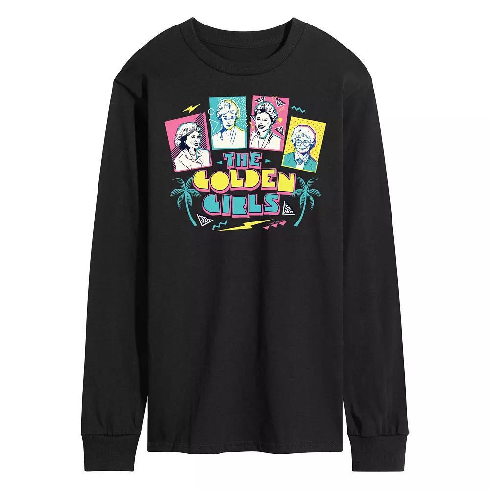 Men's Golden Girls Retro Long Sleeve Tee,  Product Image