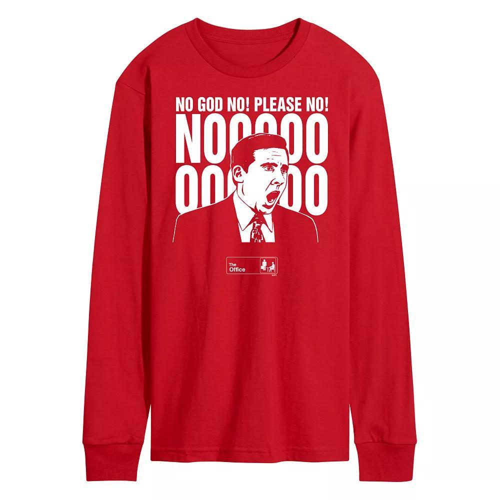 Men's The Office No God Please No Tee,  Product Image