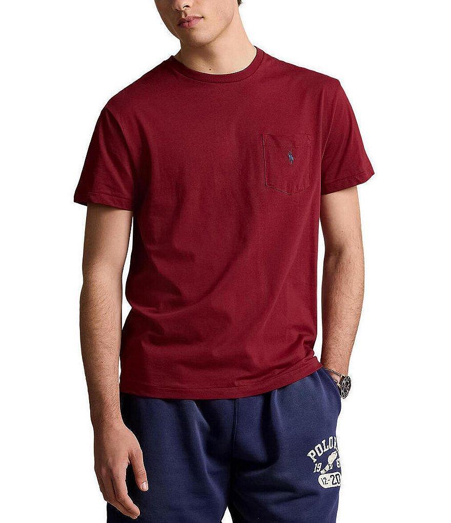 Polo Ralph Lauren Classic Fit Jersey Short Sleeve Pocket T-Shirt Product Image