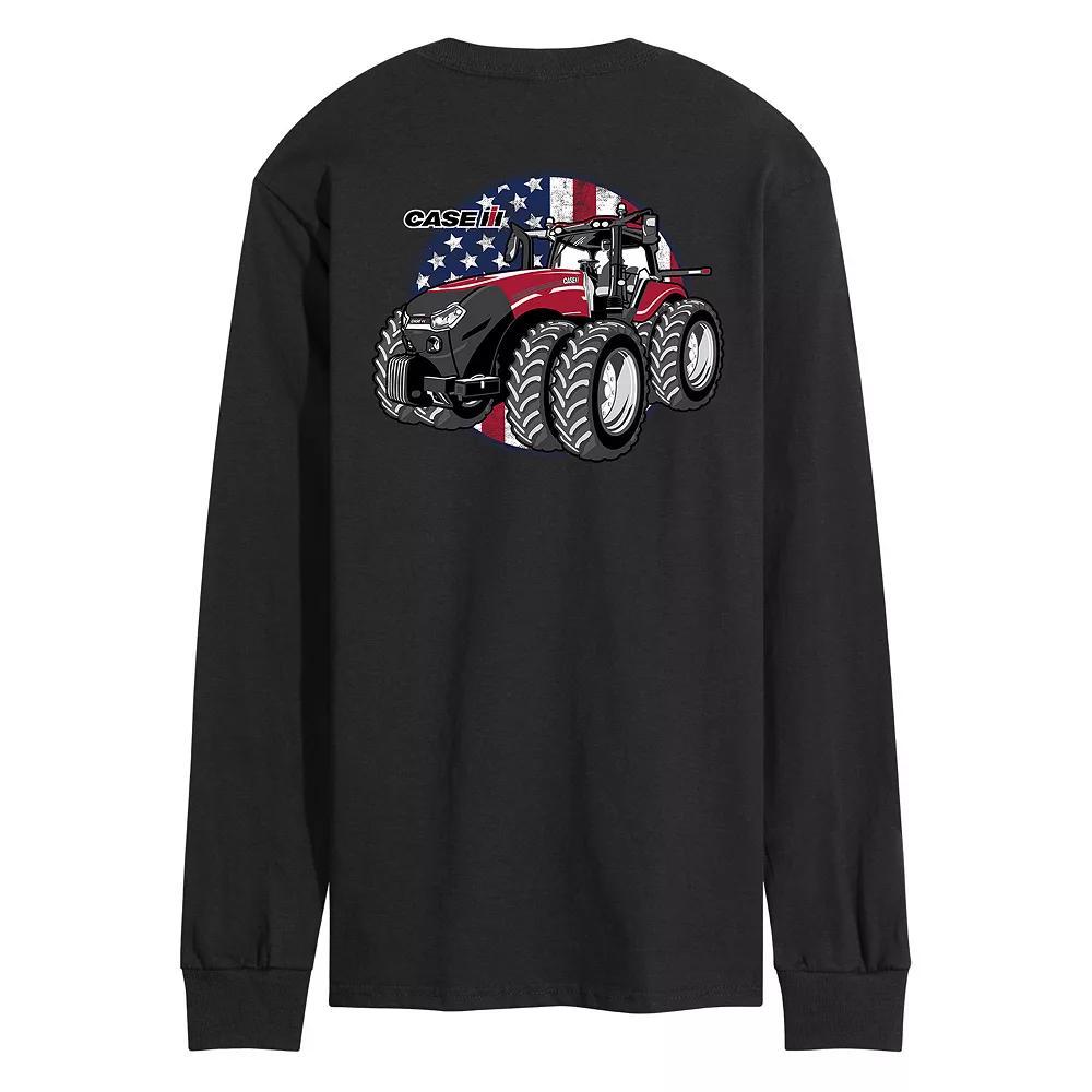 Men's Case IH Magnum With Flag Long Sleeve Tee,  Product Image