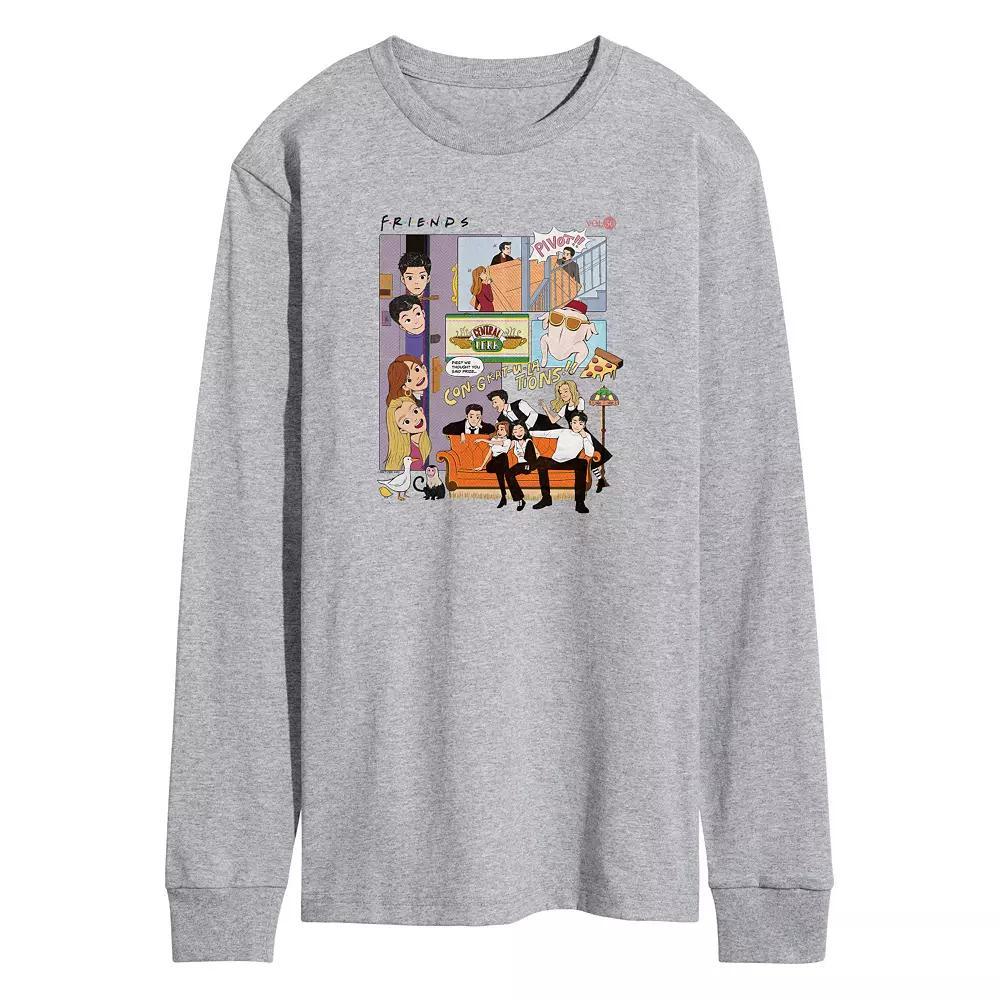 Men's Friends 30 Years Long Sleeve Graphic Tee,  Product Image