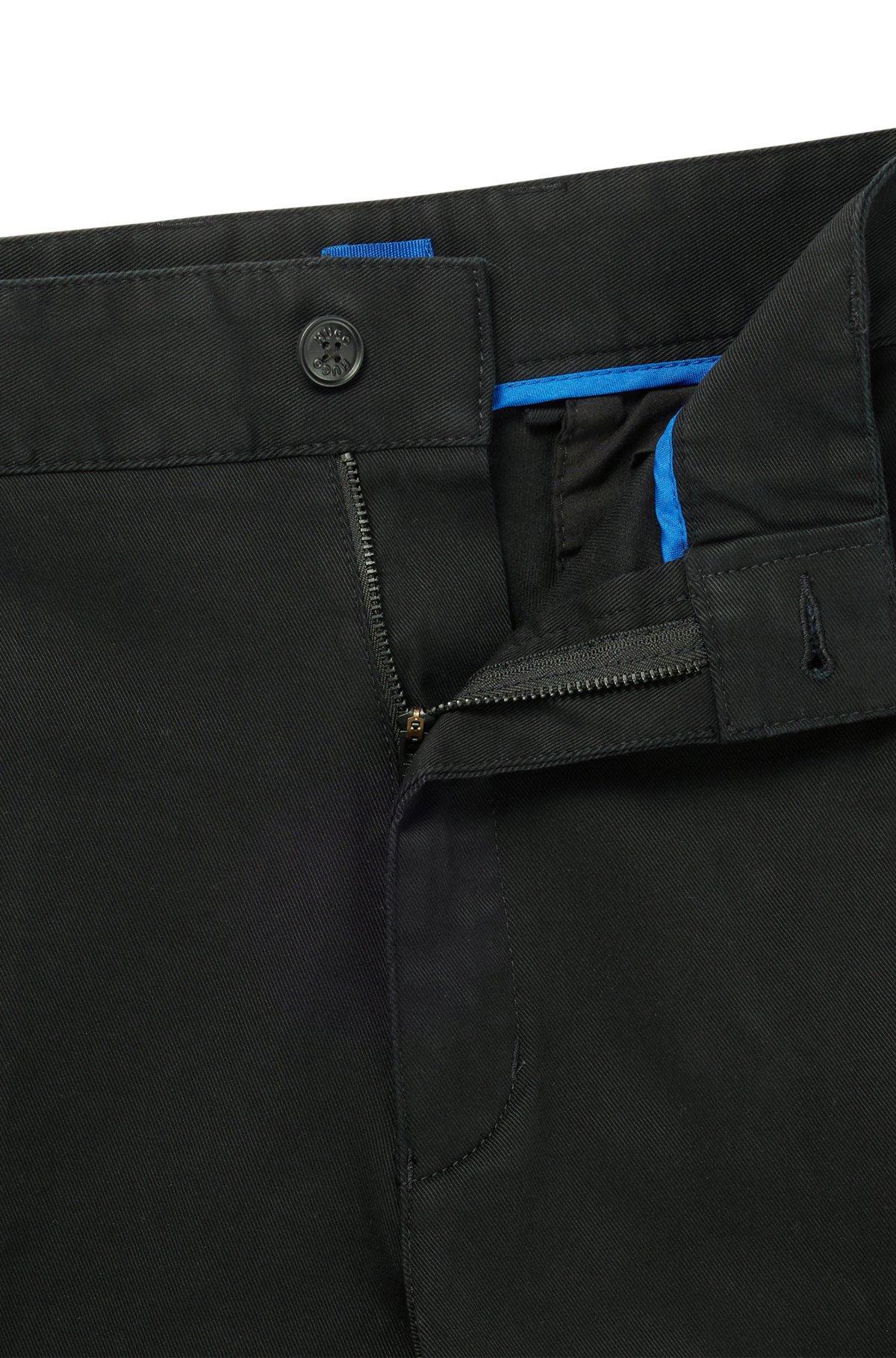 Regular-fit regular-rise shorts in cotton twill Product Image