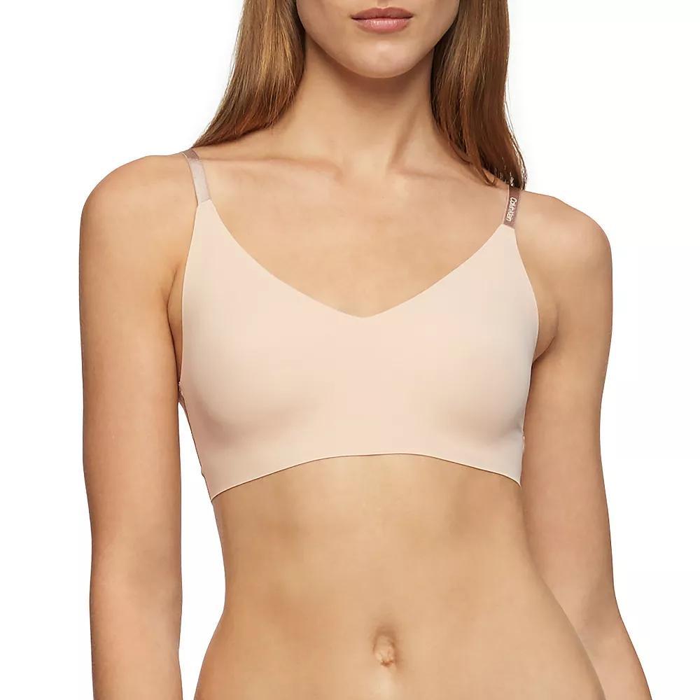 Calvin Klein Invisibles Comfort Lightly Lined Triangle Bralette QF5753, Women's,  Product Image