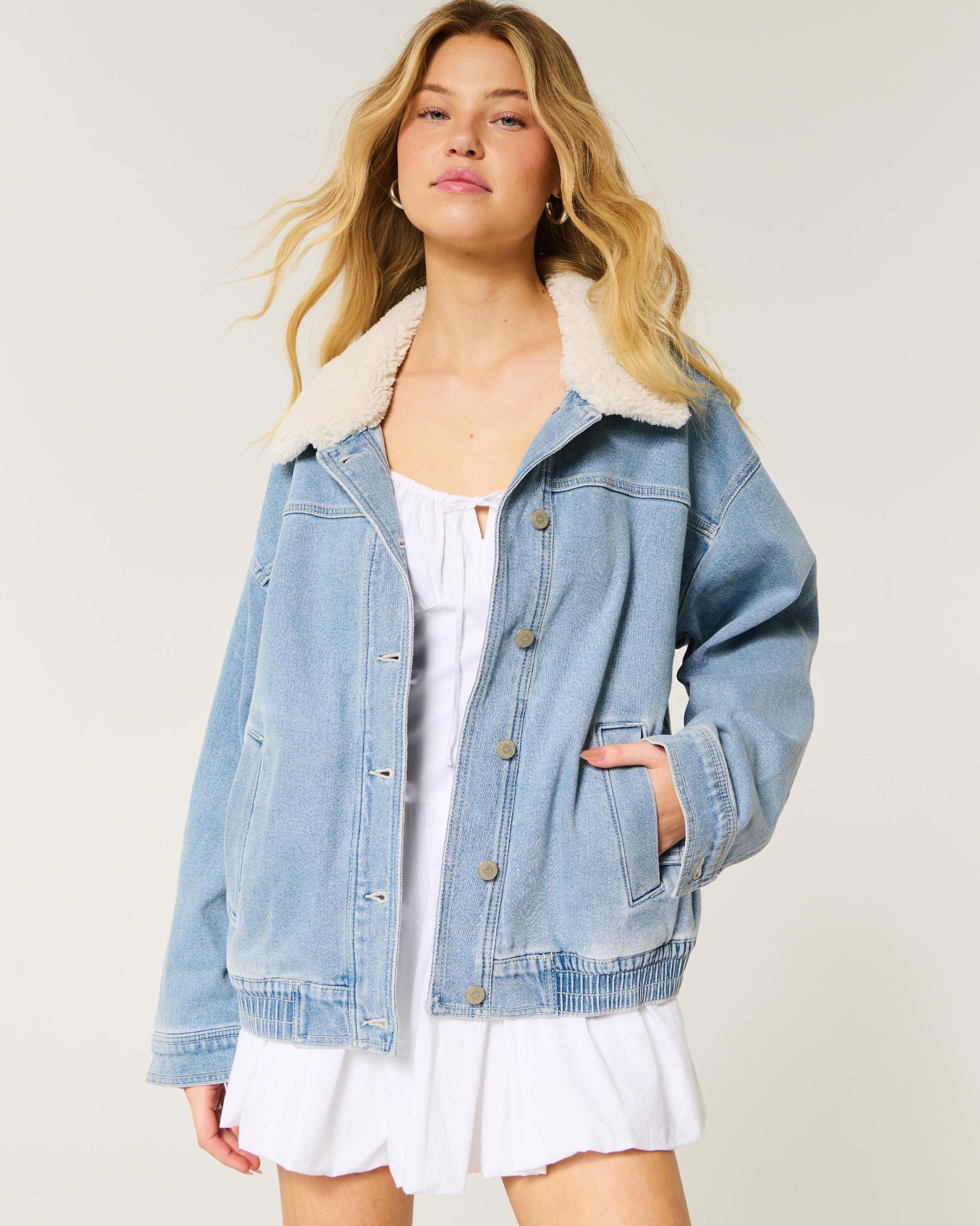 Light Wash Denim Jacket Product Image