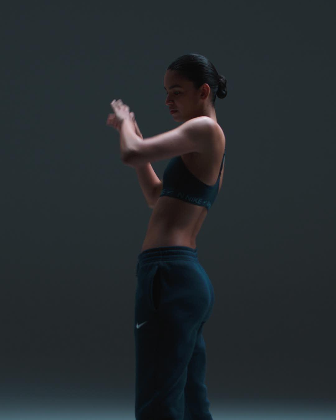 Nike Womens Nike NSW Phoenix Fleece MR Pants - Womens Armory Navy/Sail Product Image