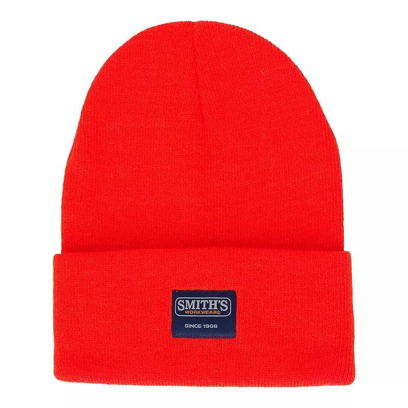 Men's Smith's Workwear Cuffed Pull-On Knit Beanie, Blue Product Image
