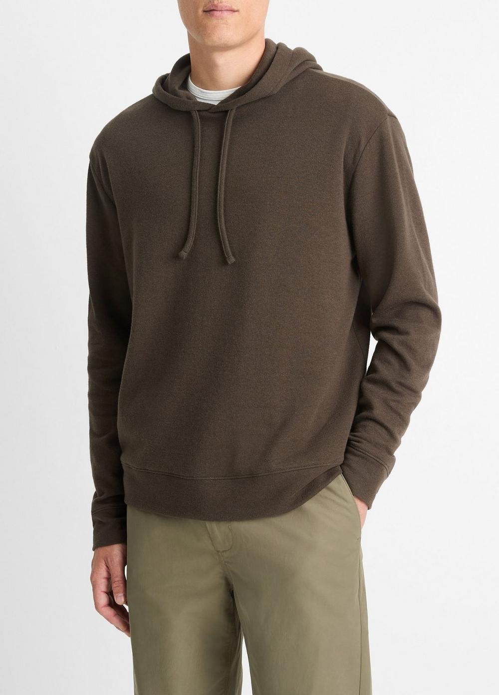 Double-Face Cotton-Blend Hoodie Product Image