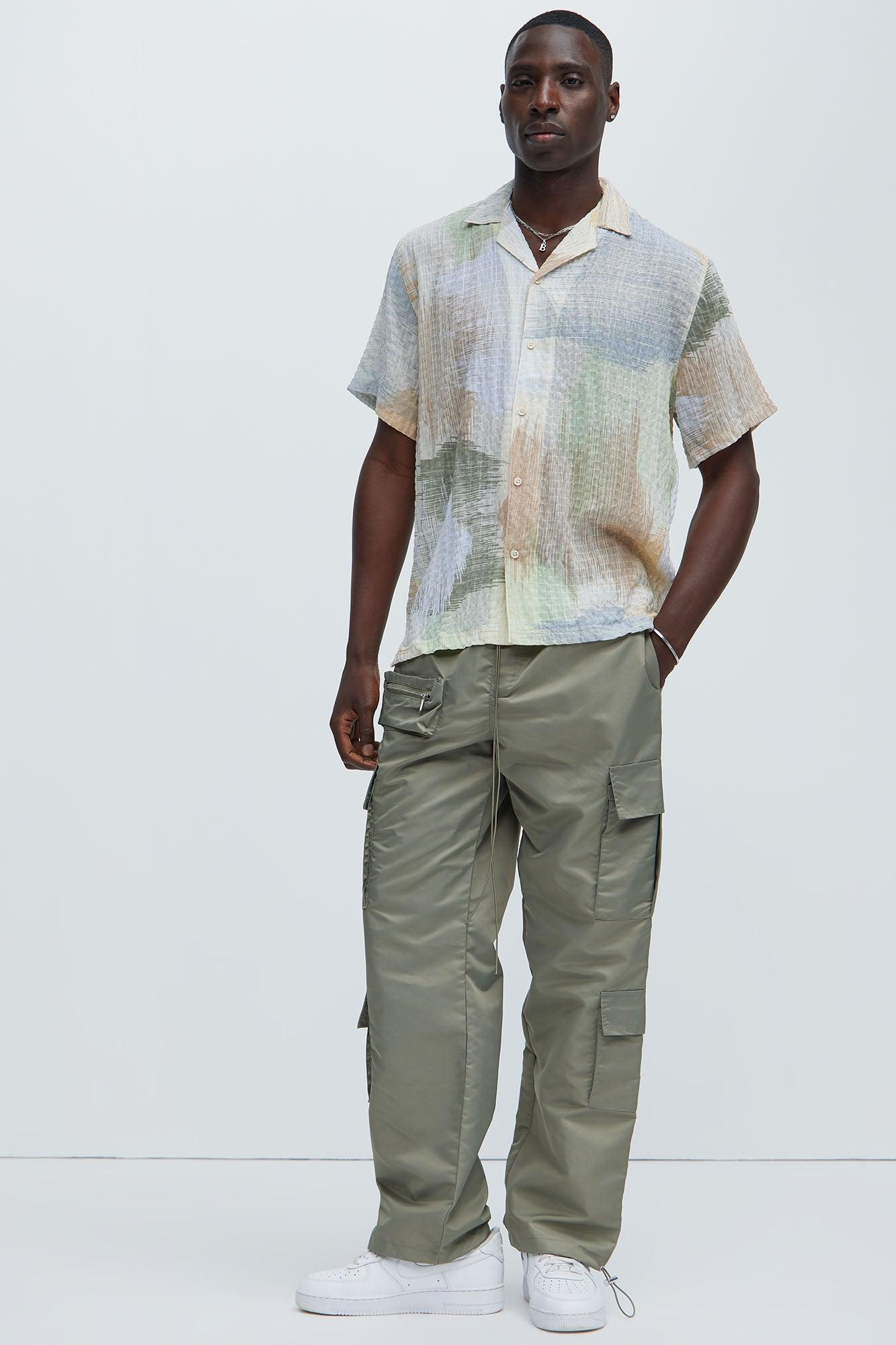 Colter Straight Pants - Olive Product Image