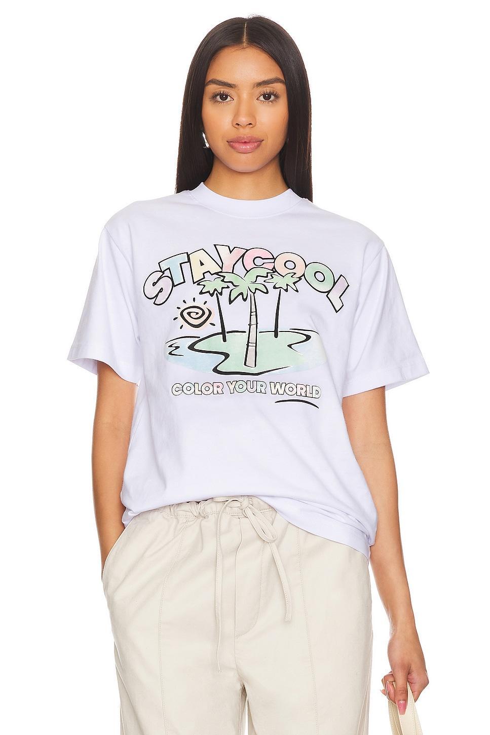 Watercolor T-Shirt Stay Cool Product Image