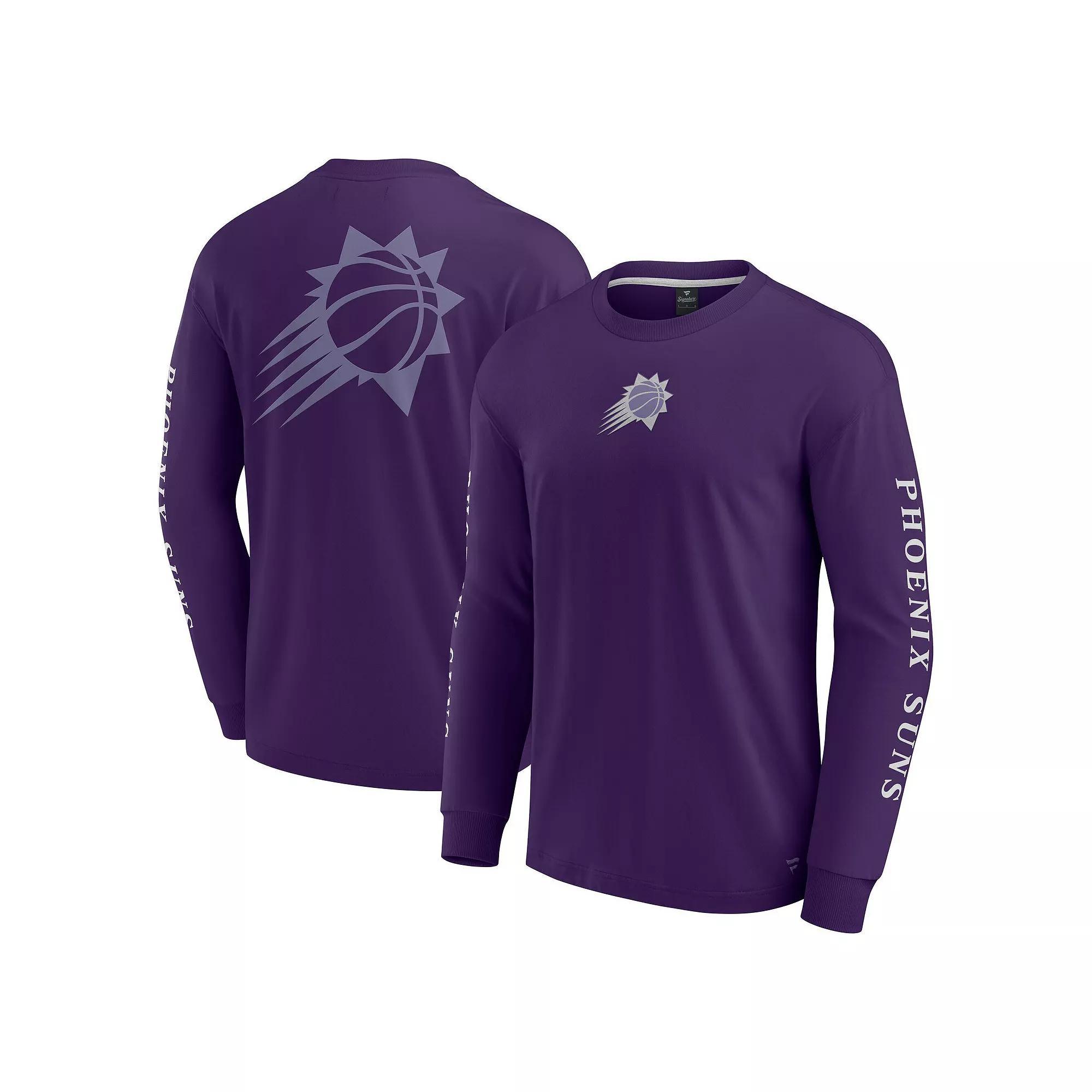 Men's Fanatics Purple Phoenix Suns Elements Strive Long Sleeve T-Shirt,  Product Image