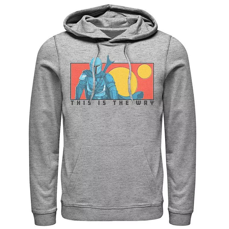 Men's Shrek Outhouse Better Out Than In Quote Hoodie, Size: XL, Athletic Grey Product Image