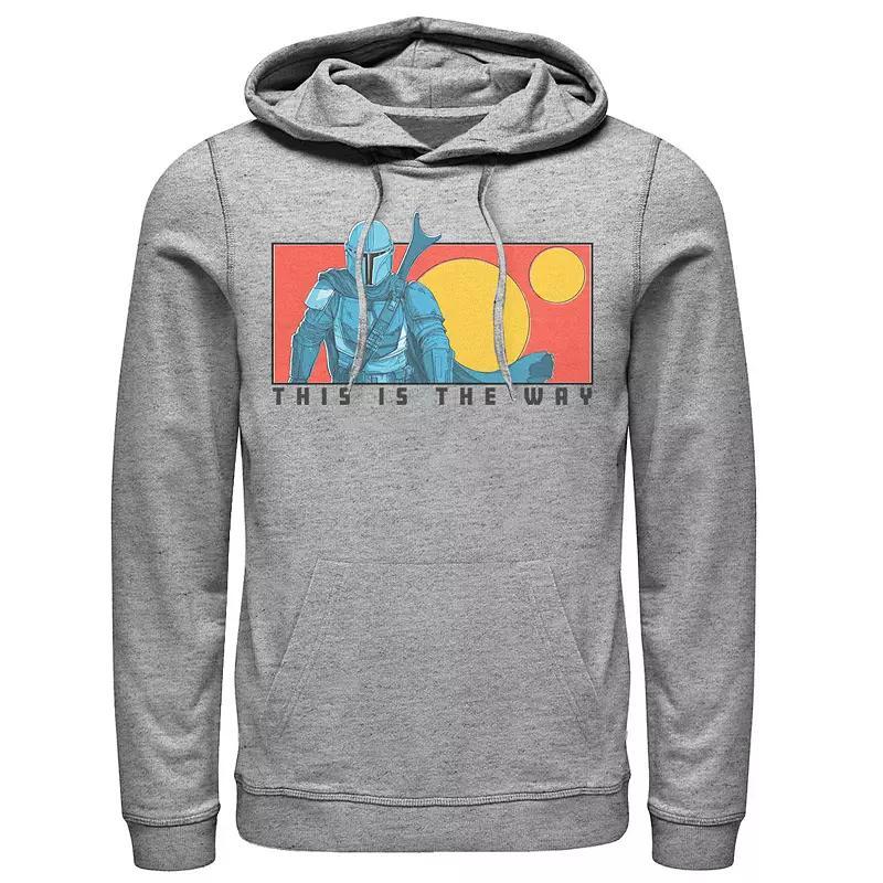 Men's Shrek Outhouse Better Out Than In Quote Hoodie, Size: XL, Athletic Grey Product Image