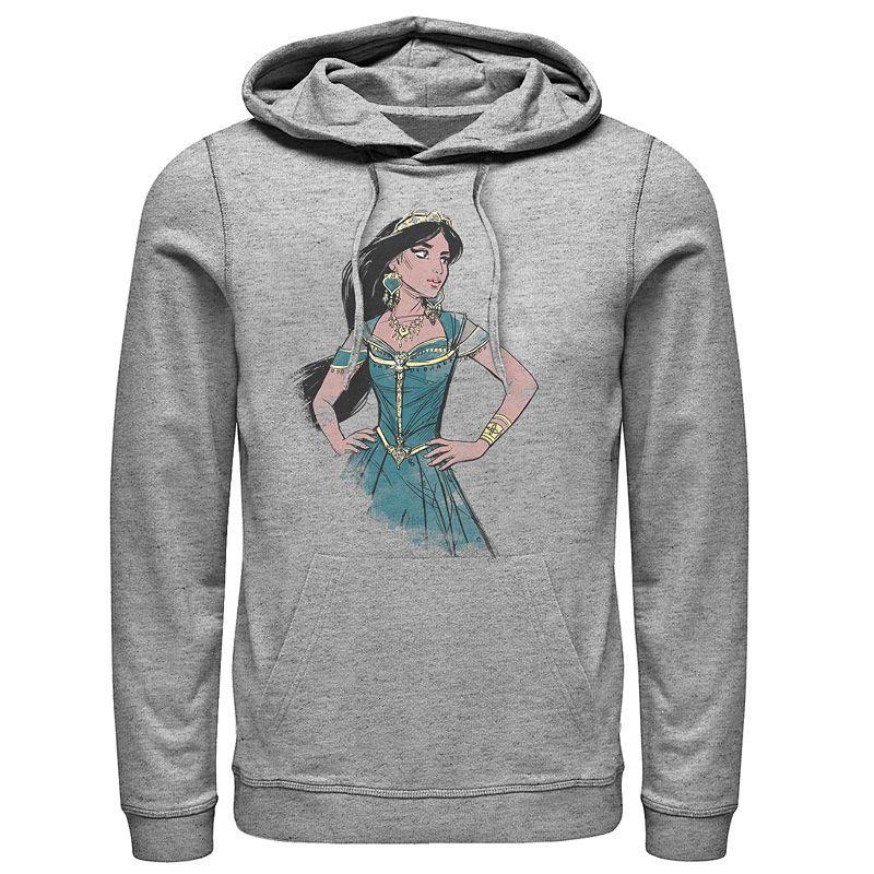 Disney's Aladdin Men's Jasmine Painting Graphic Hoodie,  Product Image