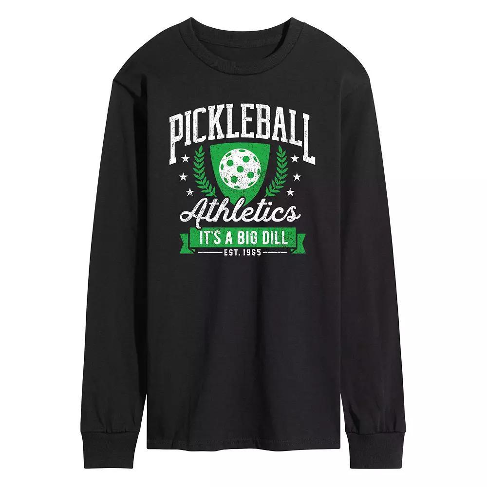 Men's Pickleball Athletics Tee, Size: Large, Black Product Image