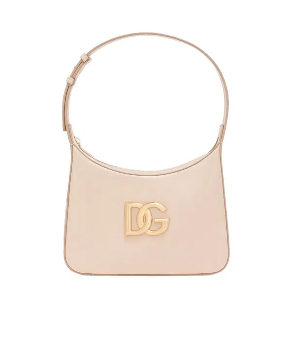 DOLCE & GABBANA Spalla Logo-plaque Tote Bag In Pink & Purple Product Image