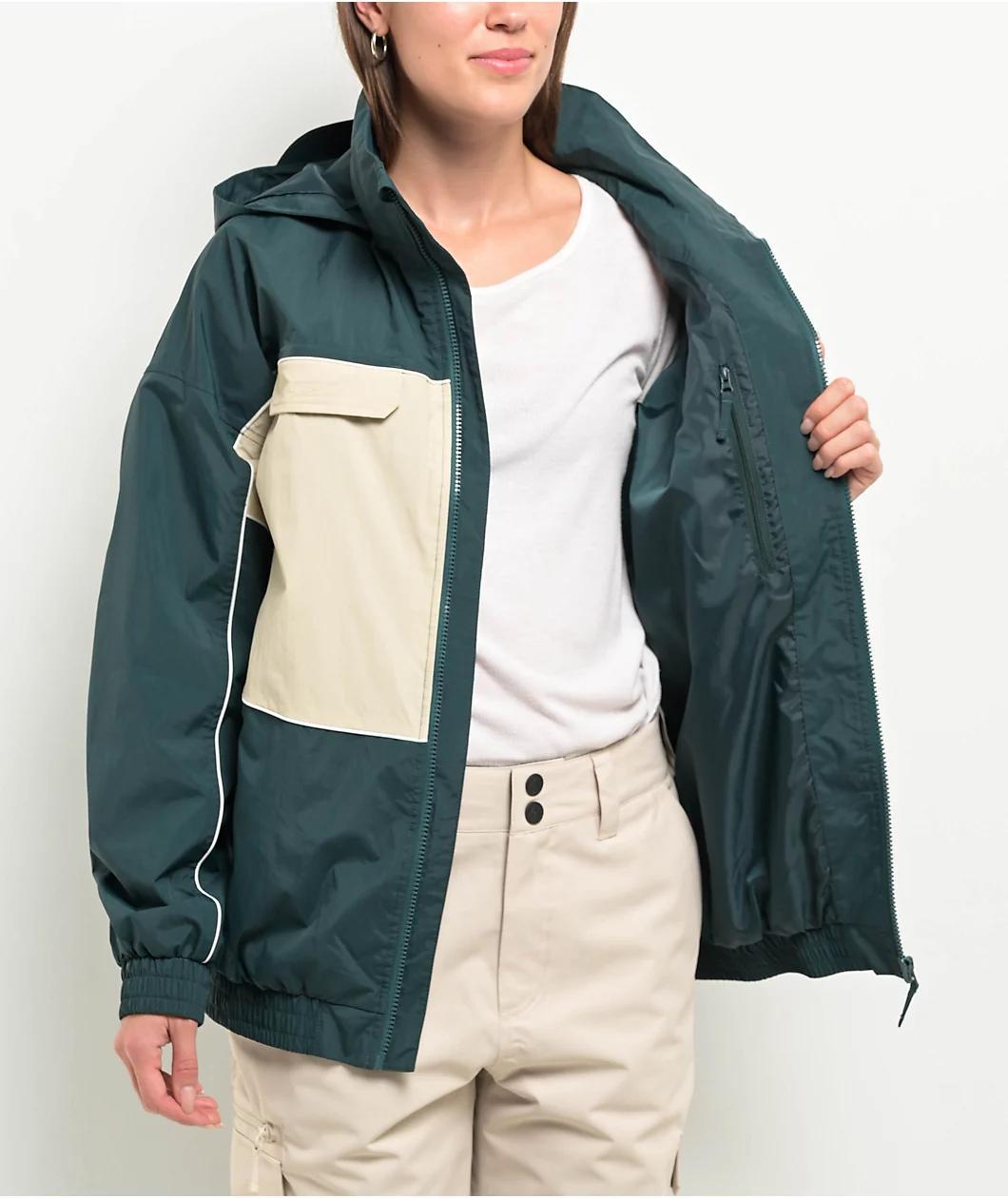 Empyre Vermont Green & Tan 10K Snowboard Jacket Product Image