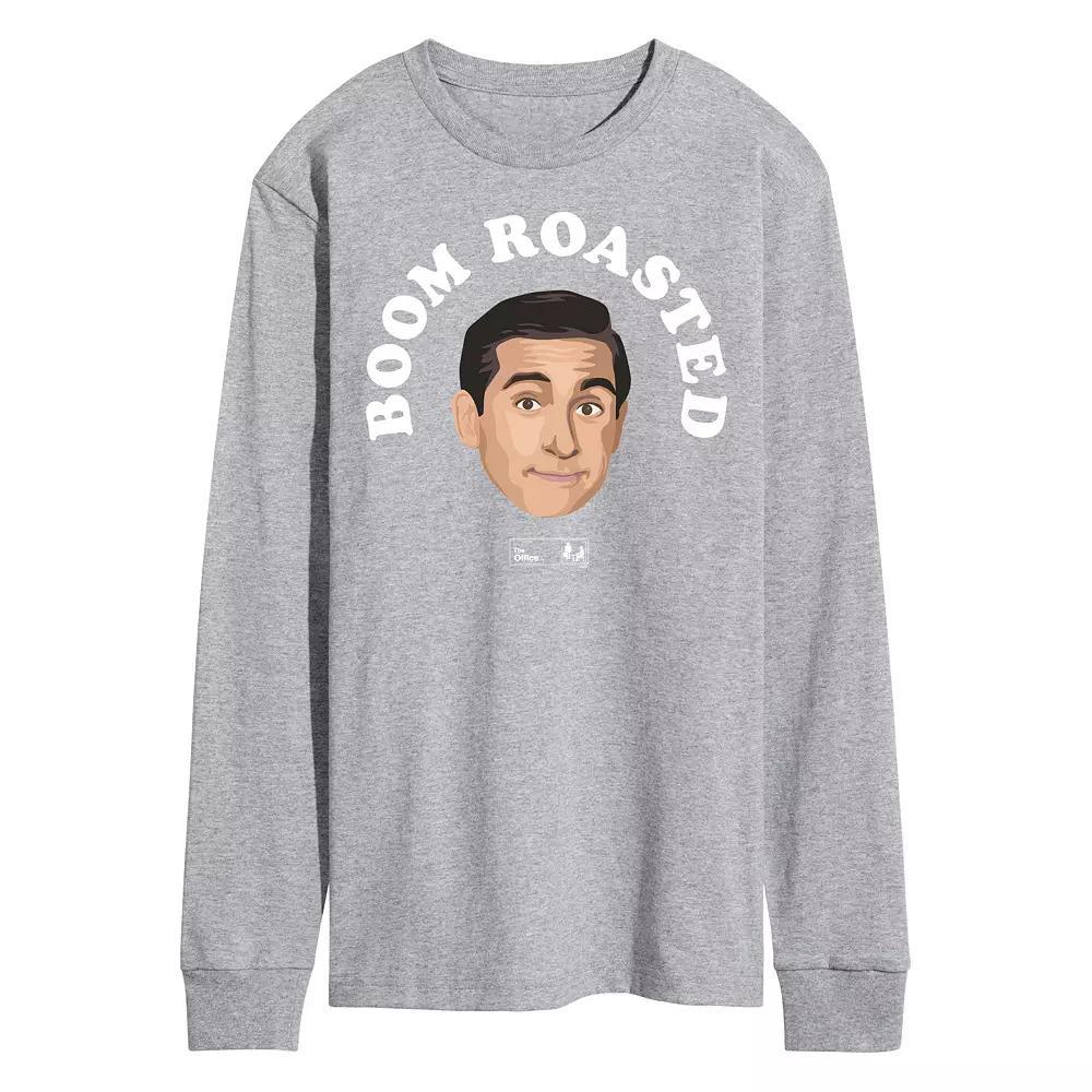Men's The Office Boom Roasted Long Sleeve Tee,  Product Image
