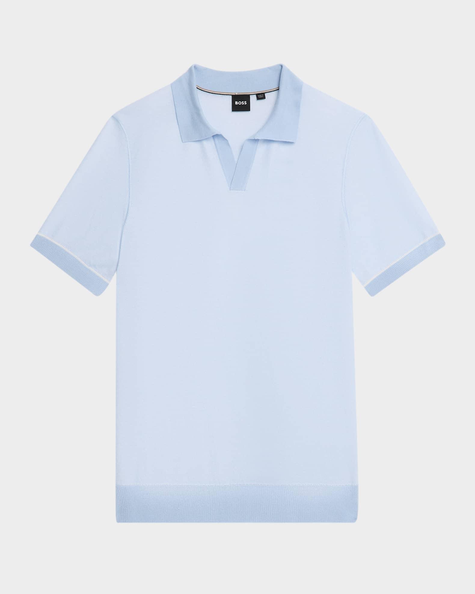 Men's Jianluca Short-Sleeve Polo Sweater Product Image