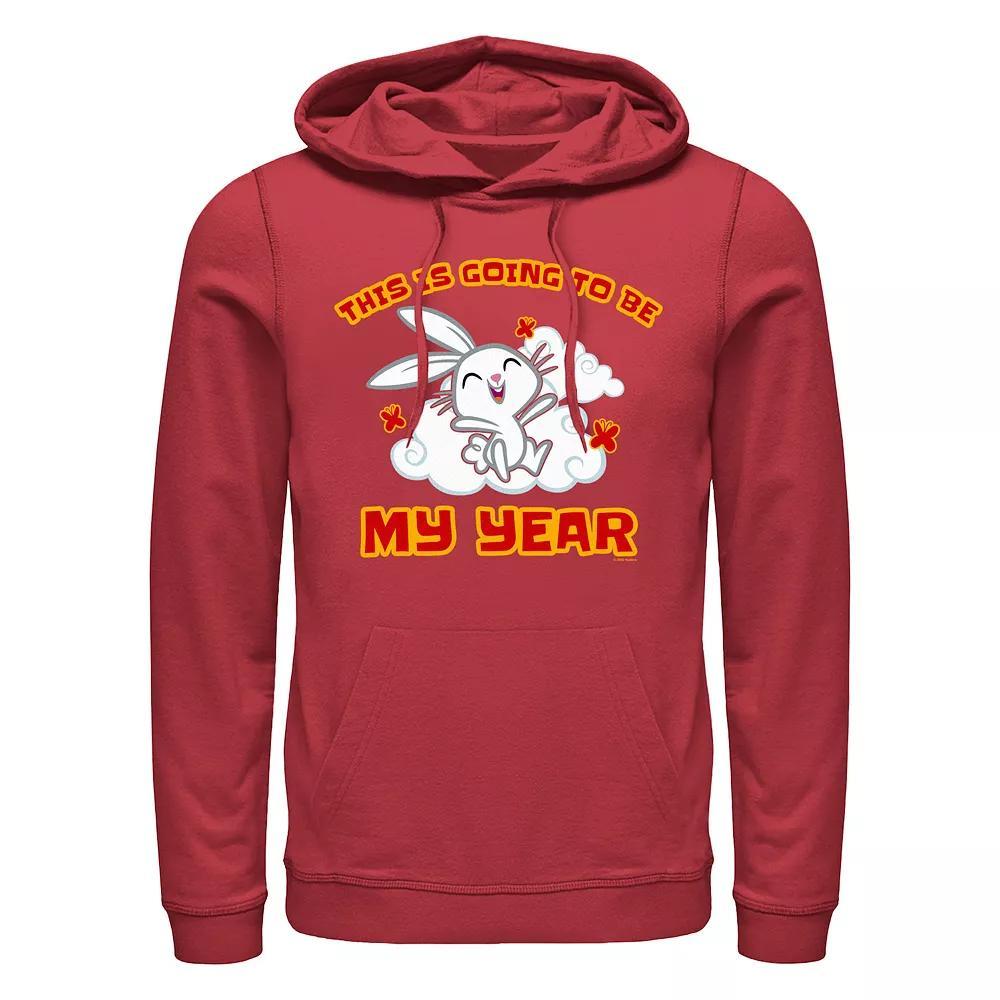Men's My Little Pony This Is Going To Be My Year Graphic Hoodie, Size: XXL, Red Product Image