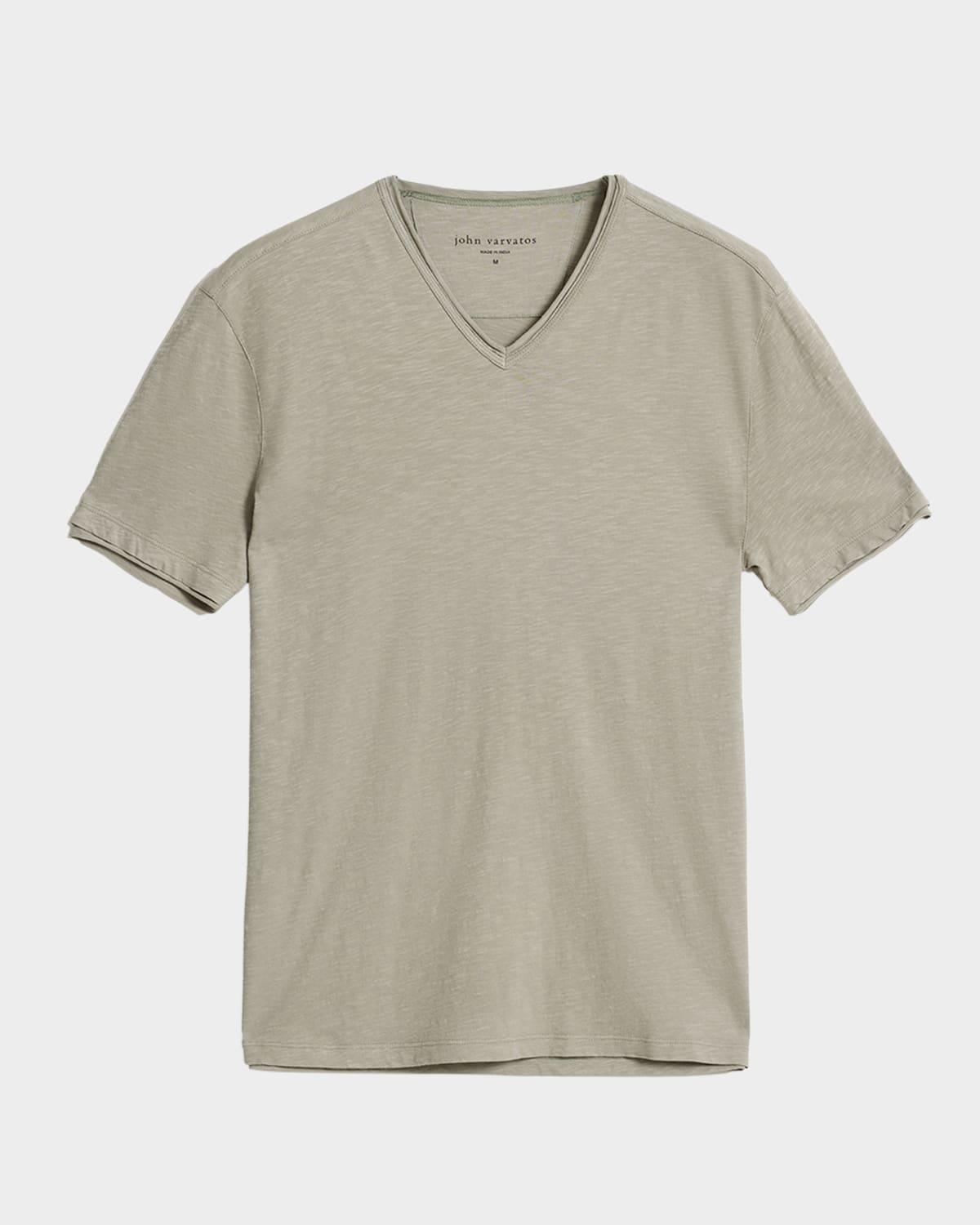 Men's Miles Slub V-Neck T-Shirt Product Image