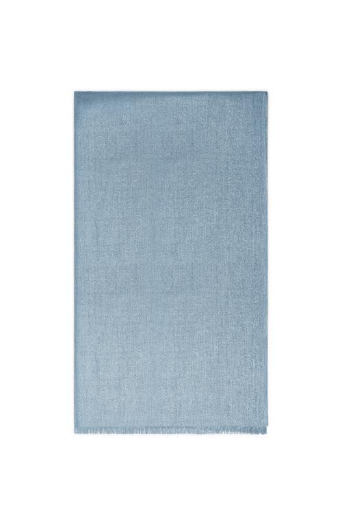 BRUNELLO CUCINELLI Cashmere And Silk Sparkling Scarf In Gray Product Image