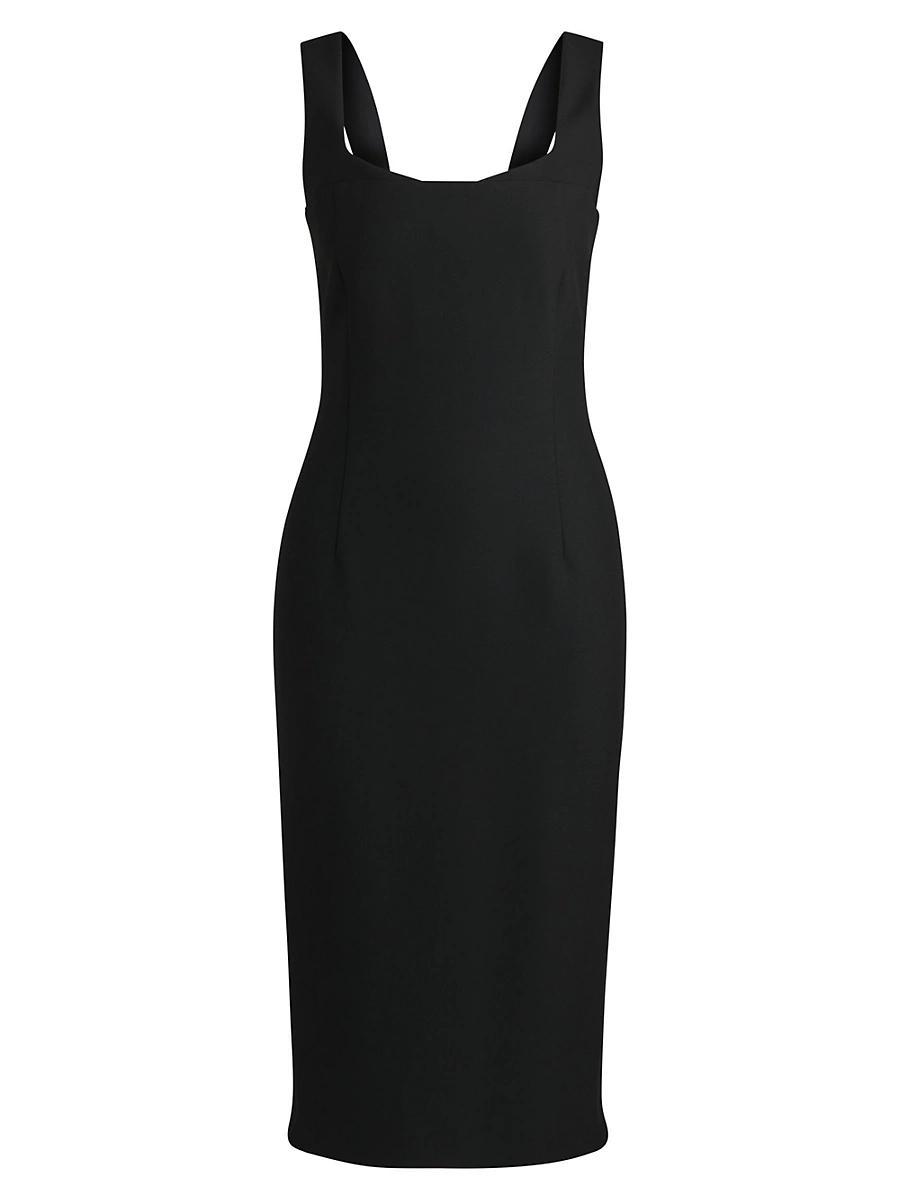 Womens Bodycon Midi-Length Dress Product Image