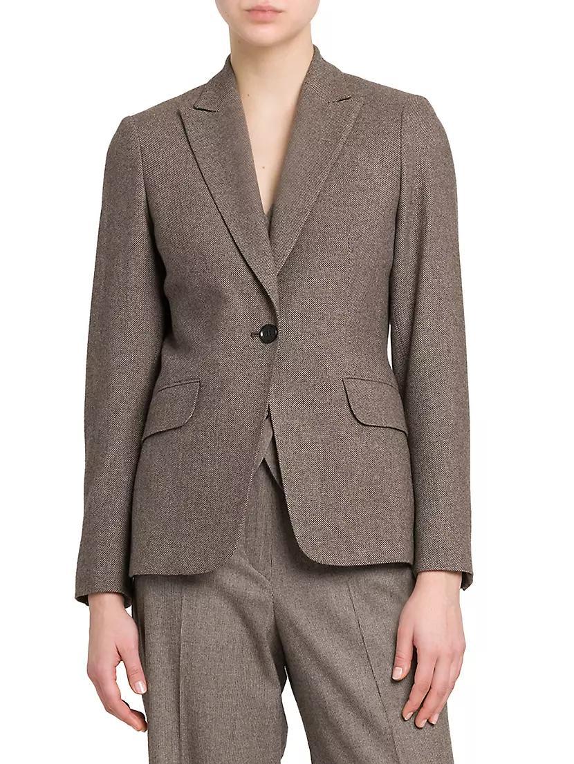 Wool-Cashmere Blazer Product Image