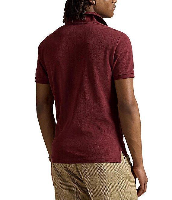 Polo Ralph Lauren Custom Slim Fit Heritage Bear Mesh Short Sleeve Polo Shirt Product Image