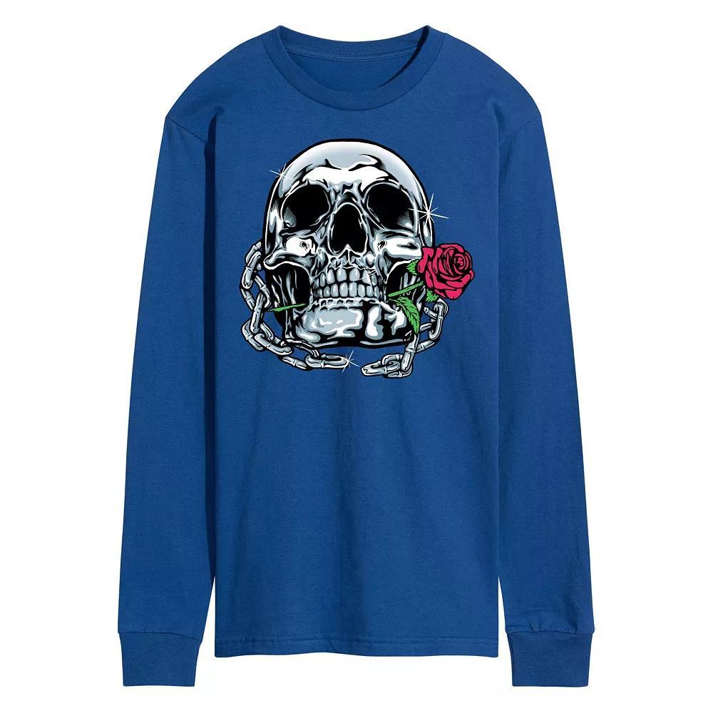 Men's Shiny Skull Tee,  Product Image
