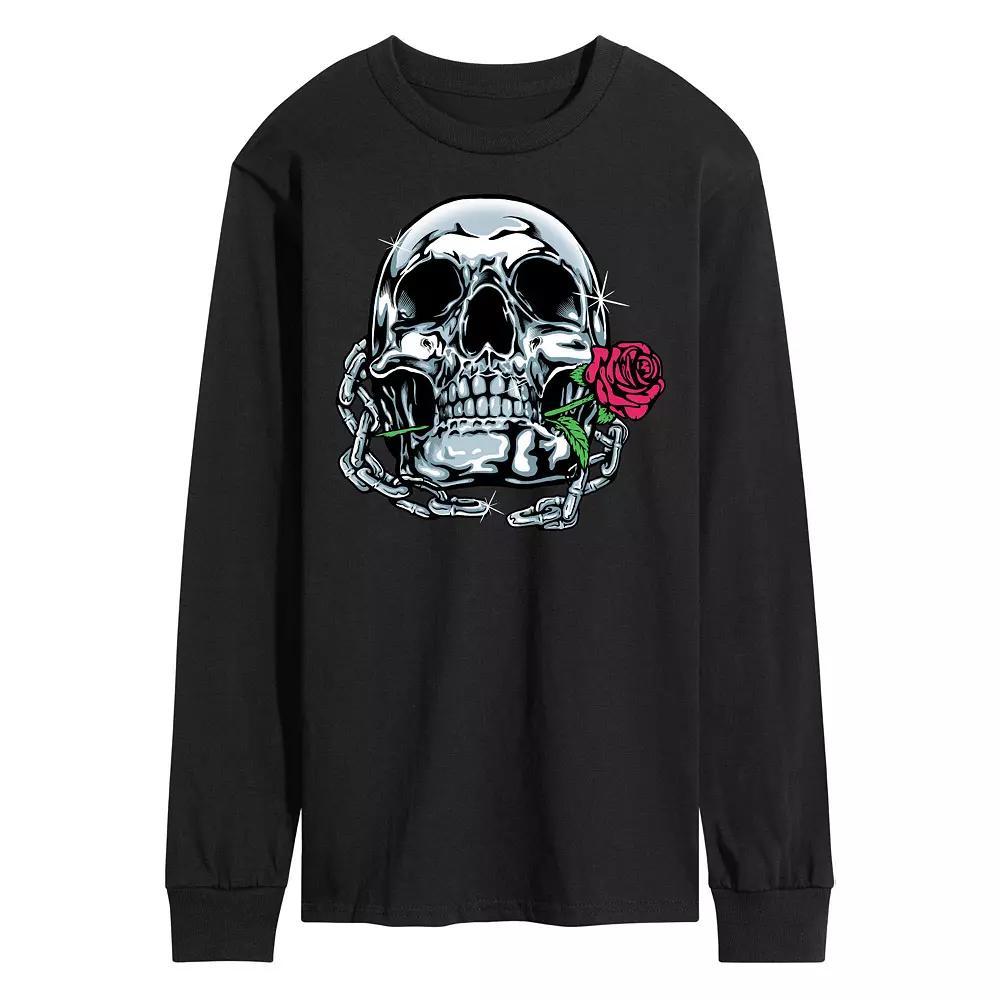 Men's Shiny Skull Tee,  Product Image